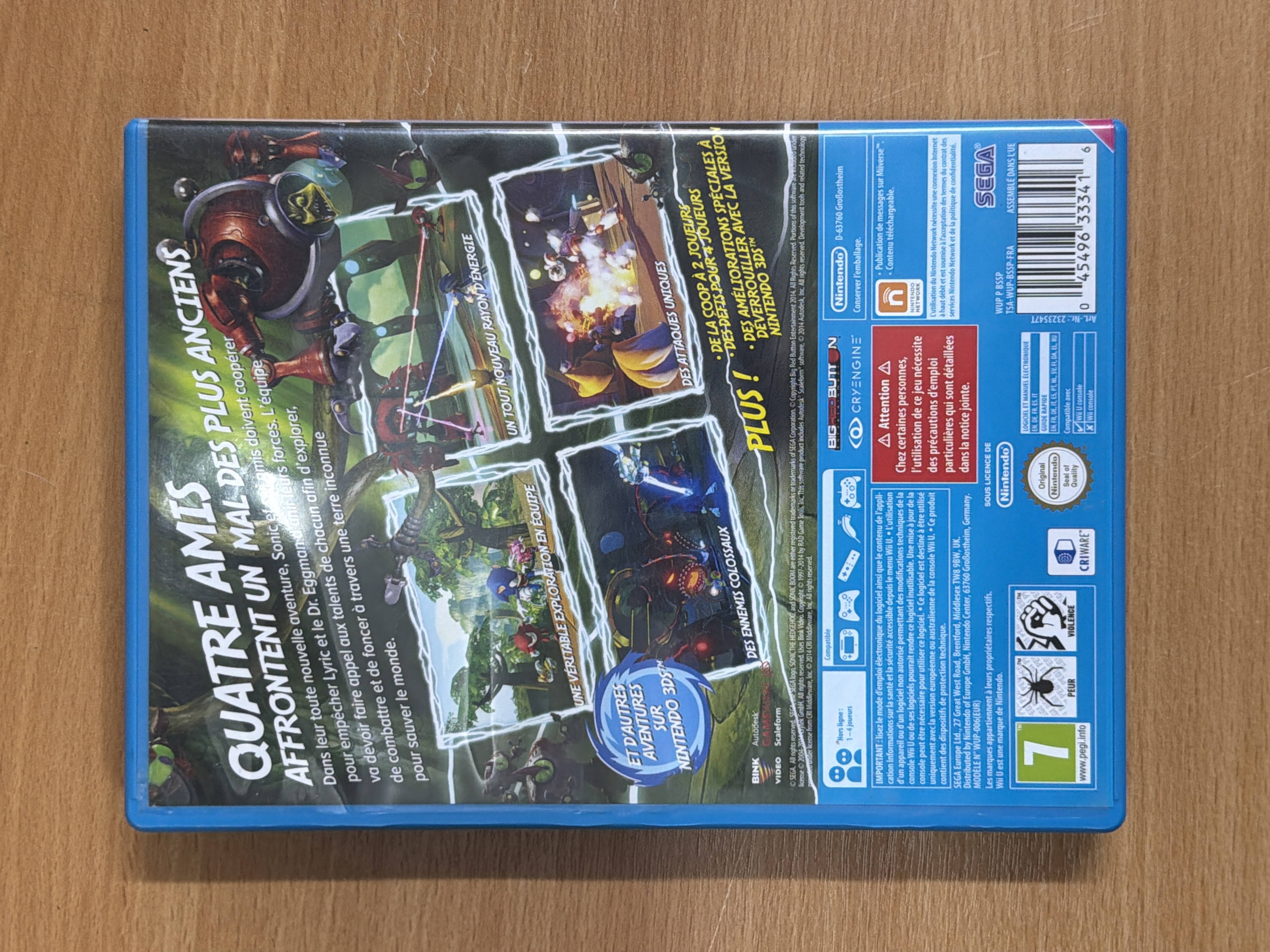 Sonic Boom L'Ascension de Lyric Wii U — photo 2