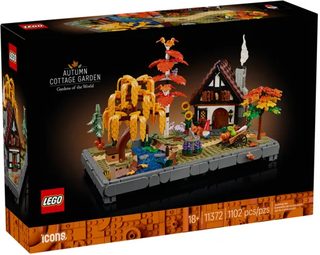 LEGO Icons 11372 Jardin d'automne avec cottage