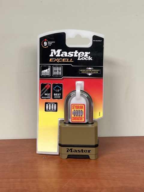 Cadenas à combinaison Master Lock Excell M175EURDLF 56 mm