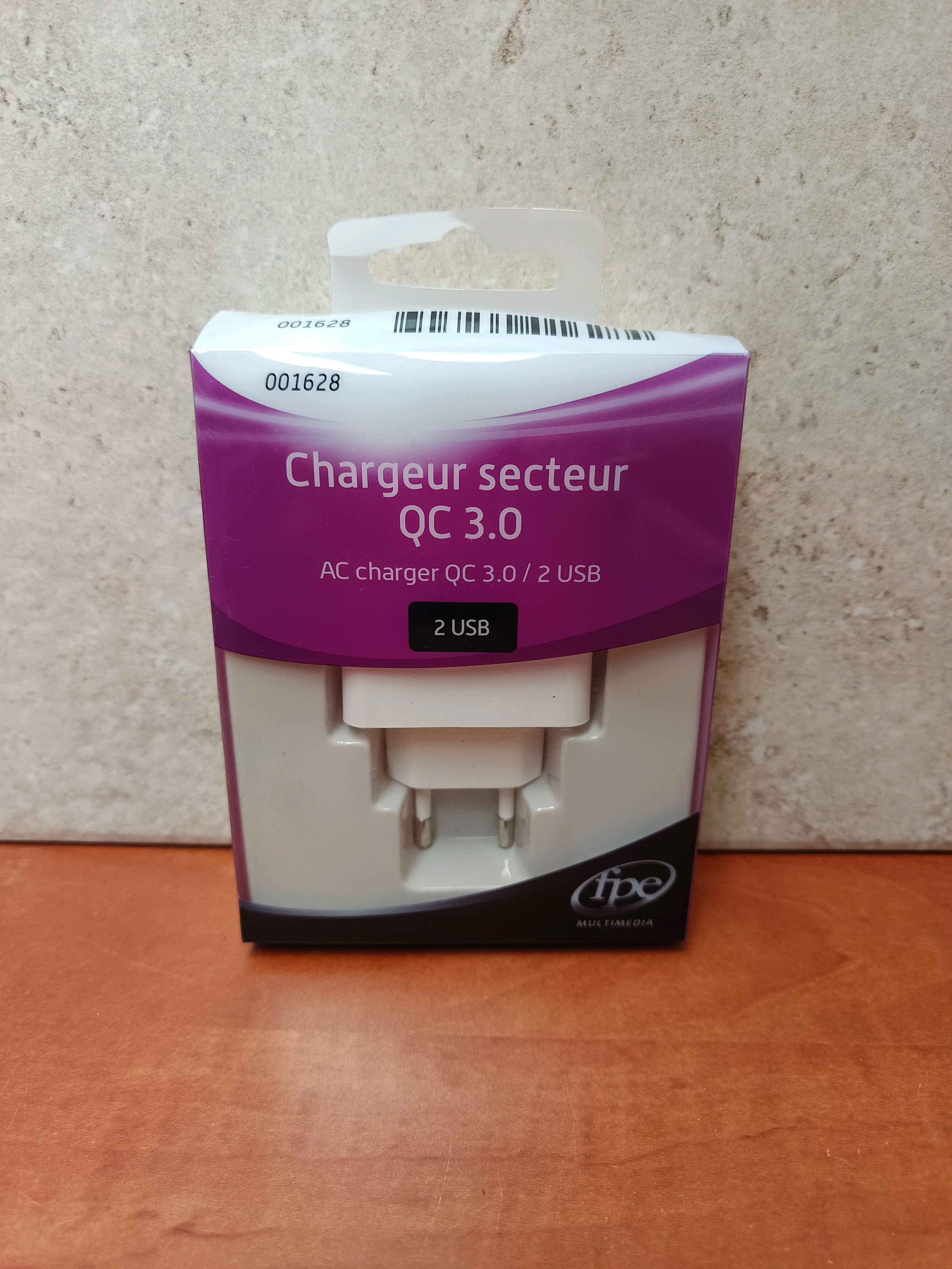 FPE Multimedia Chargeur secteur QC 3.0 (2 USB)