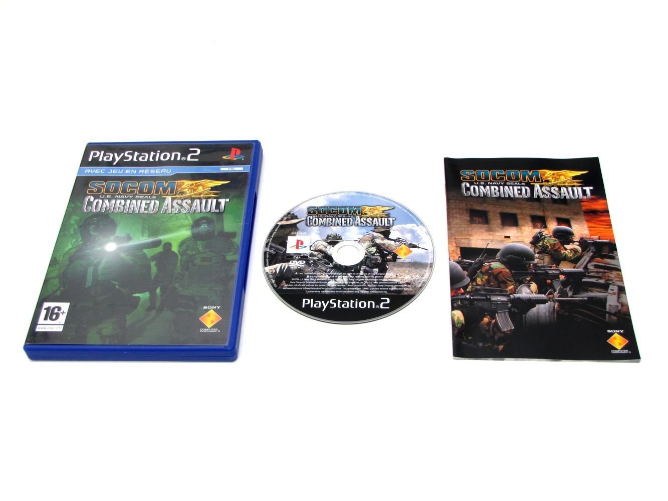 Socom U.S. Navy Seals Combined Assault Ps2