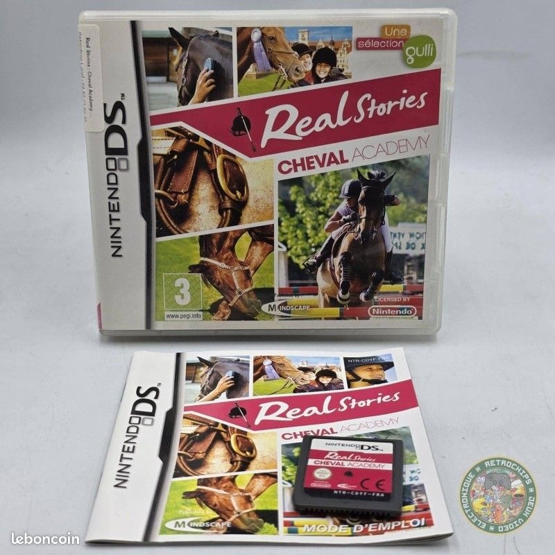Real Stories Cheval Academy Nintendo DS
