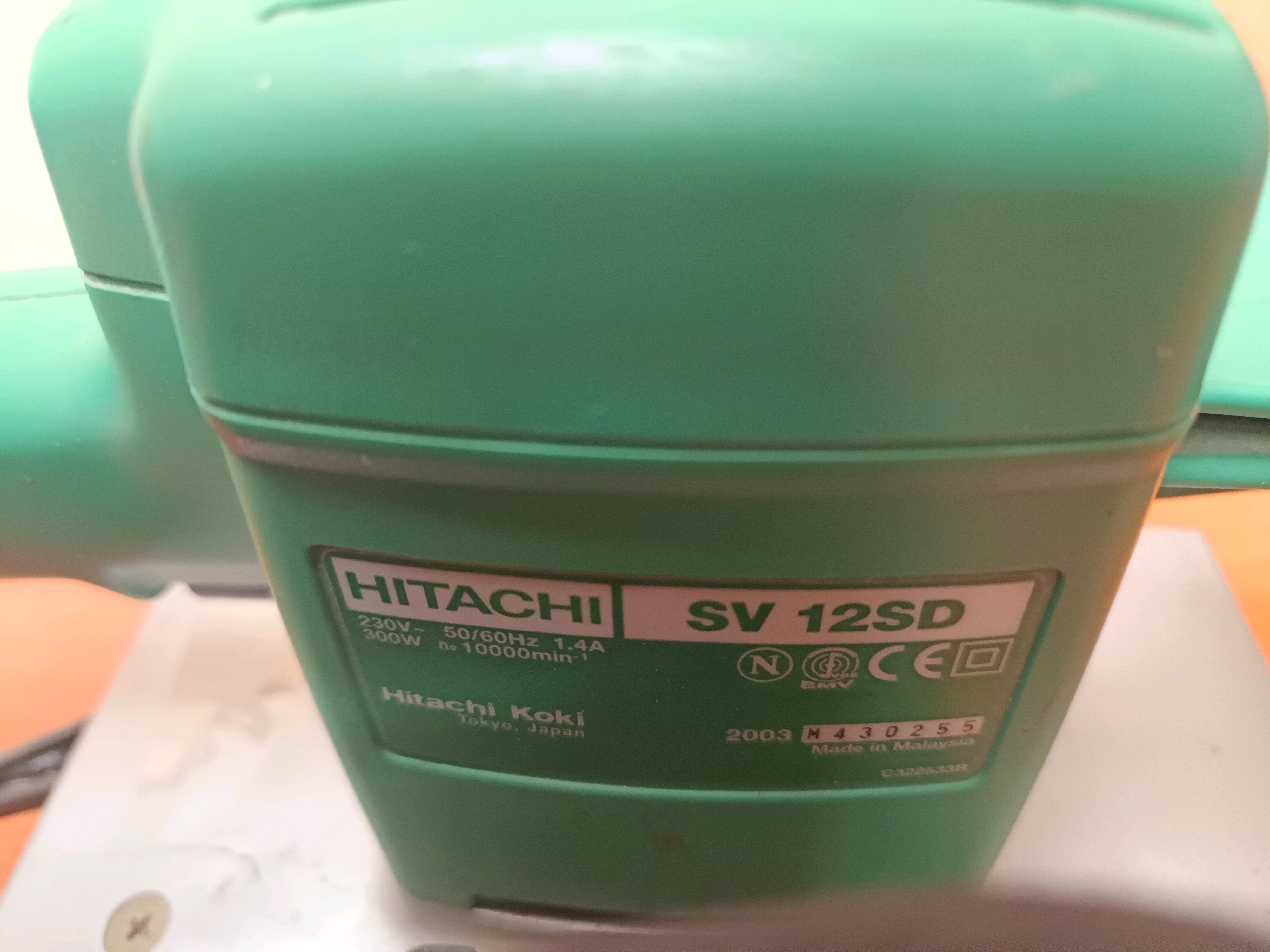 Ponceuse vibrante Hitachi SV 12SD — photo 2