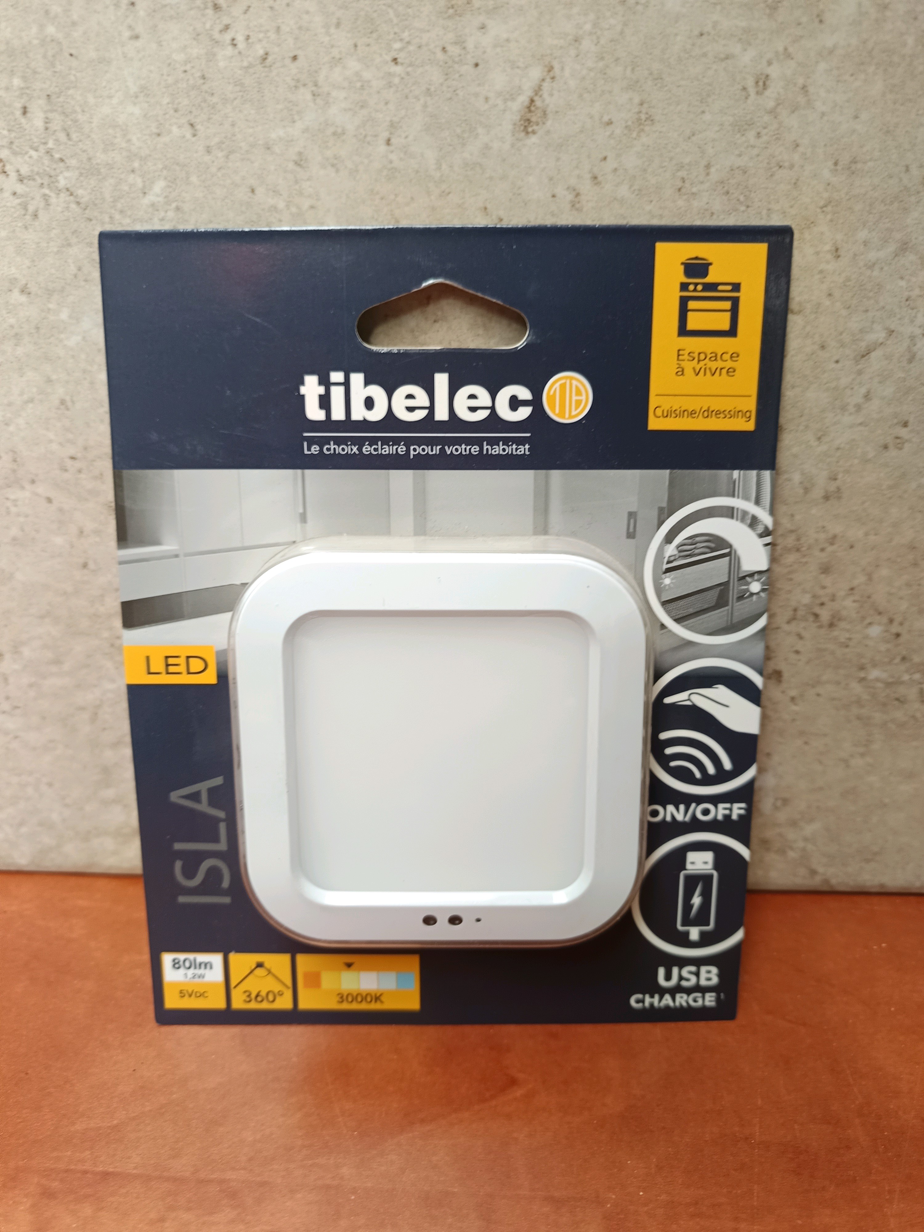Tibelec ISLA lampe LED rechargeable USB