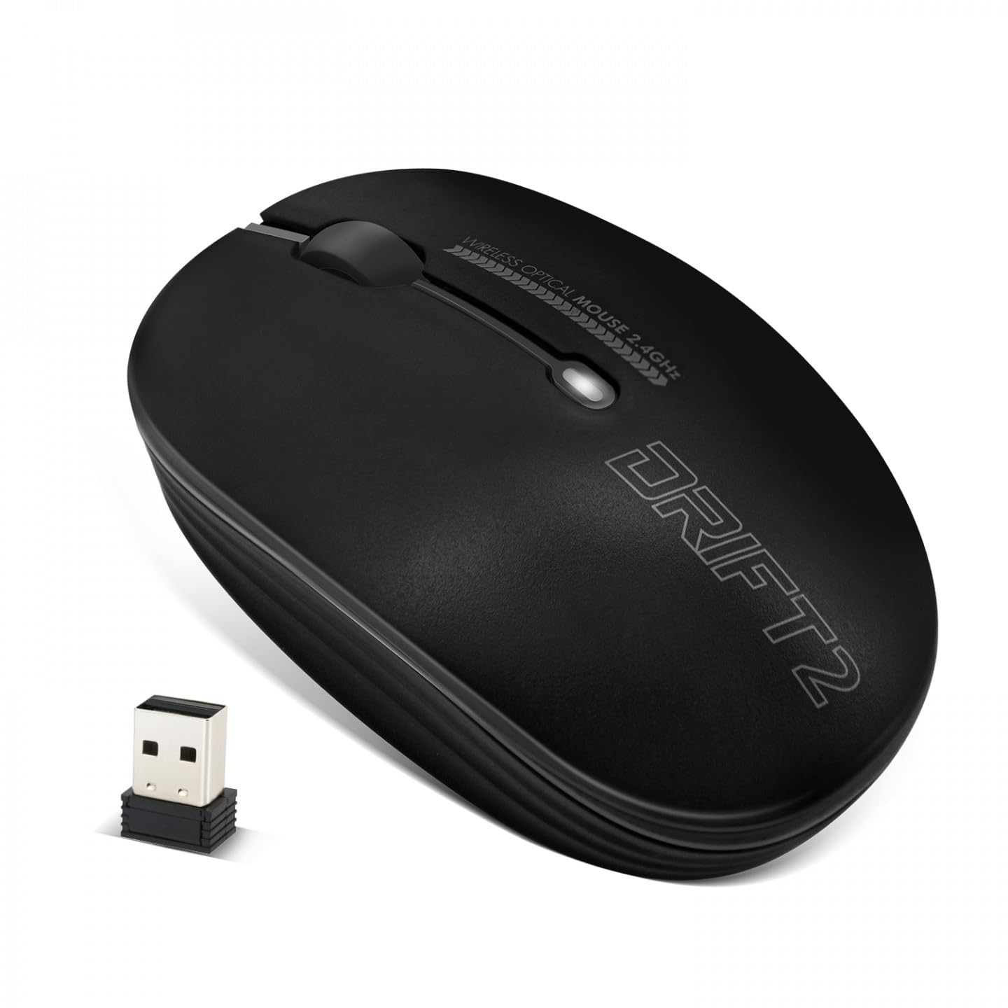 Souris sans fil Advance Drift 2 - 2.4 GHz - noire - neuve