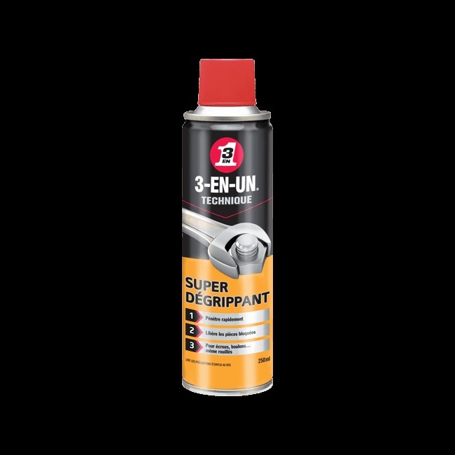 Super dégrippant 3-EN-UN aérosol 250 ml