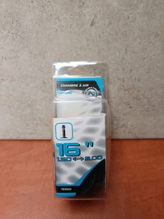 Chambre à air vélo 16'' (1.50–2.00) valve Schrader