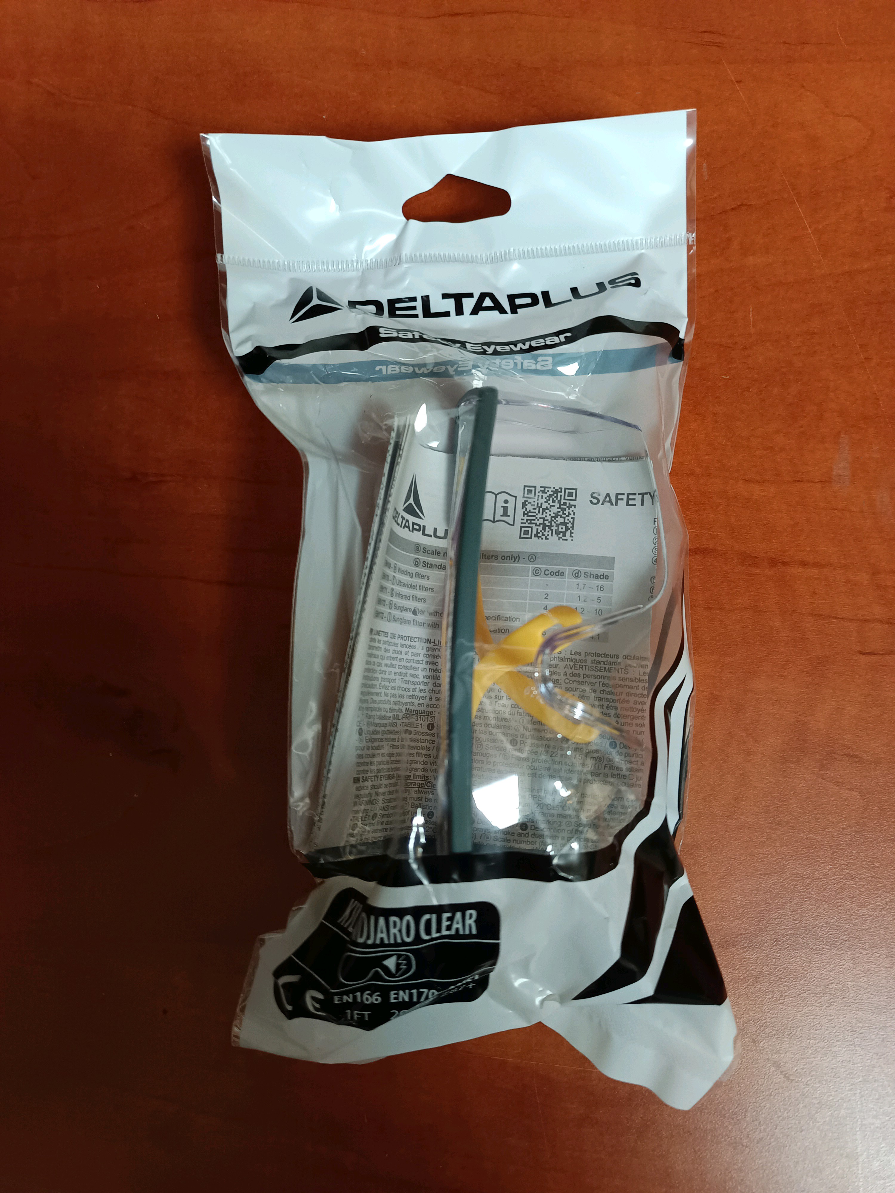 Delta Plus Jaro Clear – lunettes de protection transparentes