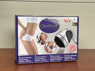 Vibraluxe Pro appareil de massage 6 têtes rotation vibration 3200 tr/min