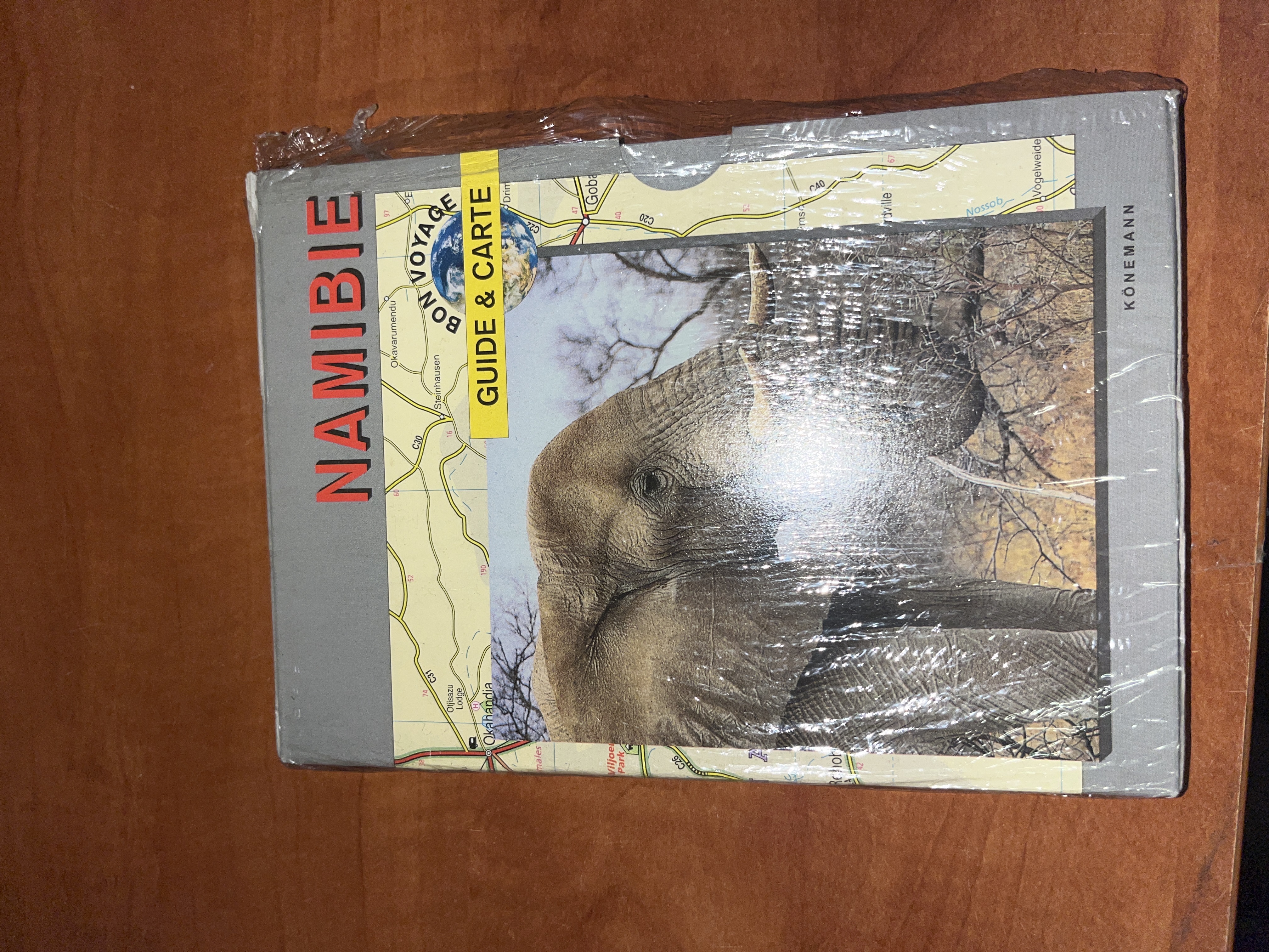 KONEMANN Namibie - Guide & Carte
