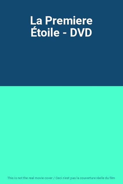 Ma Premiere Etoile - Dvd