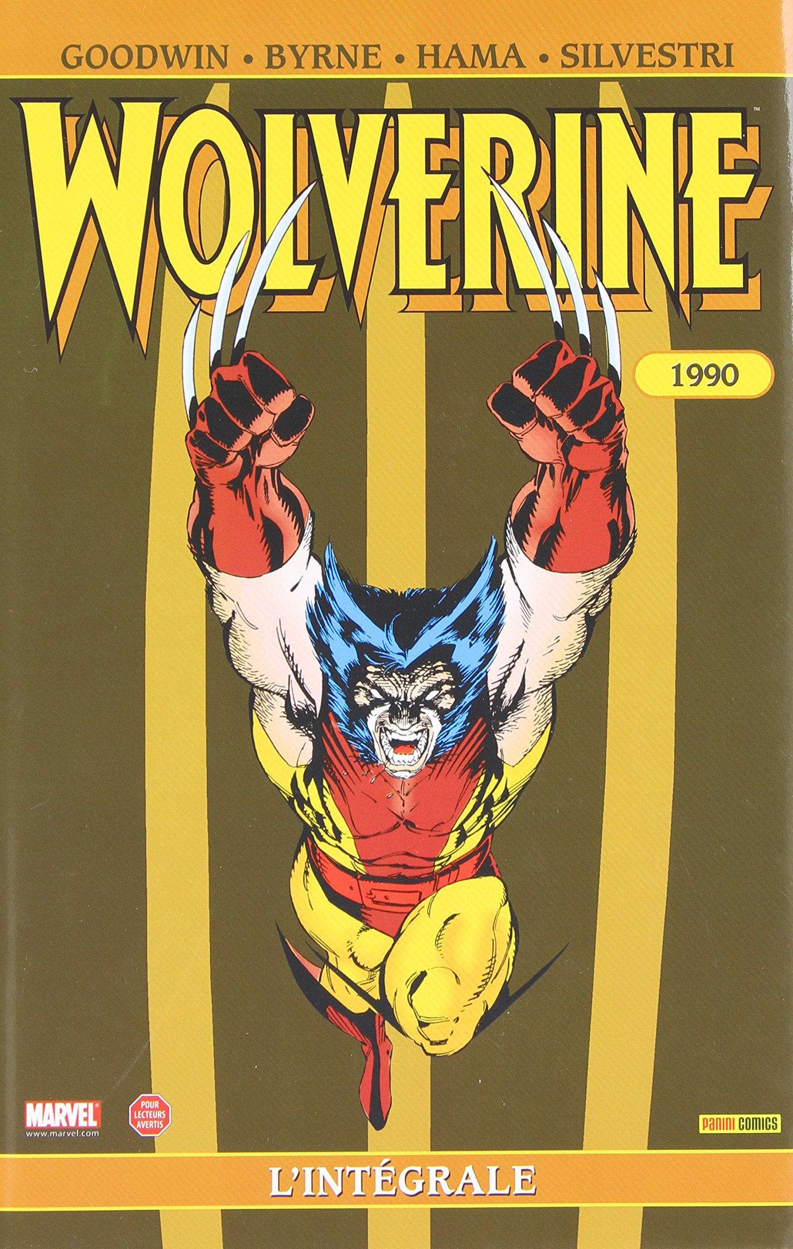 Wolverine Tome 3 - L'intégrale 1990