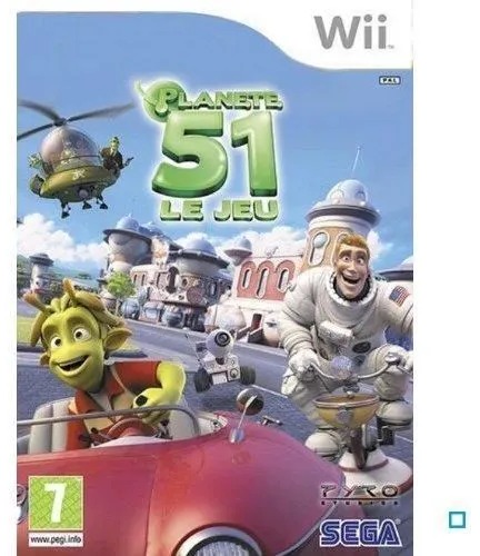 Planète 51 jeu Nintendo Wii SEGA