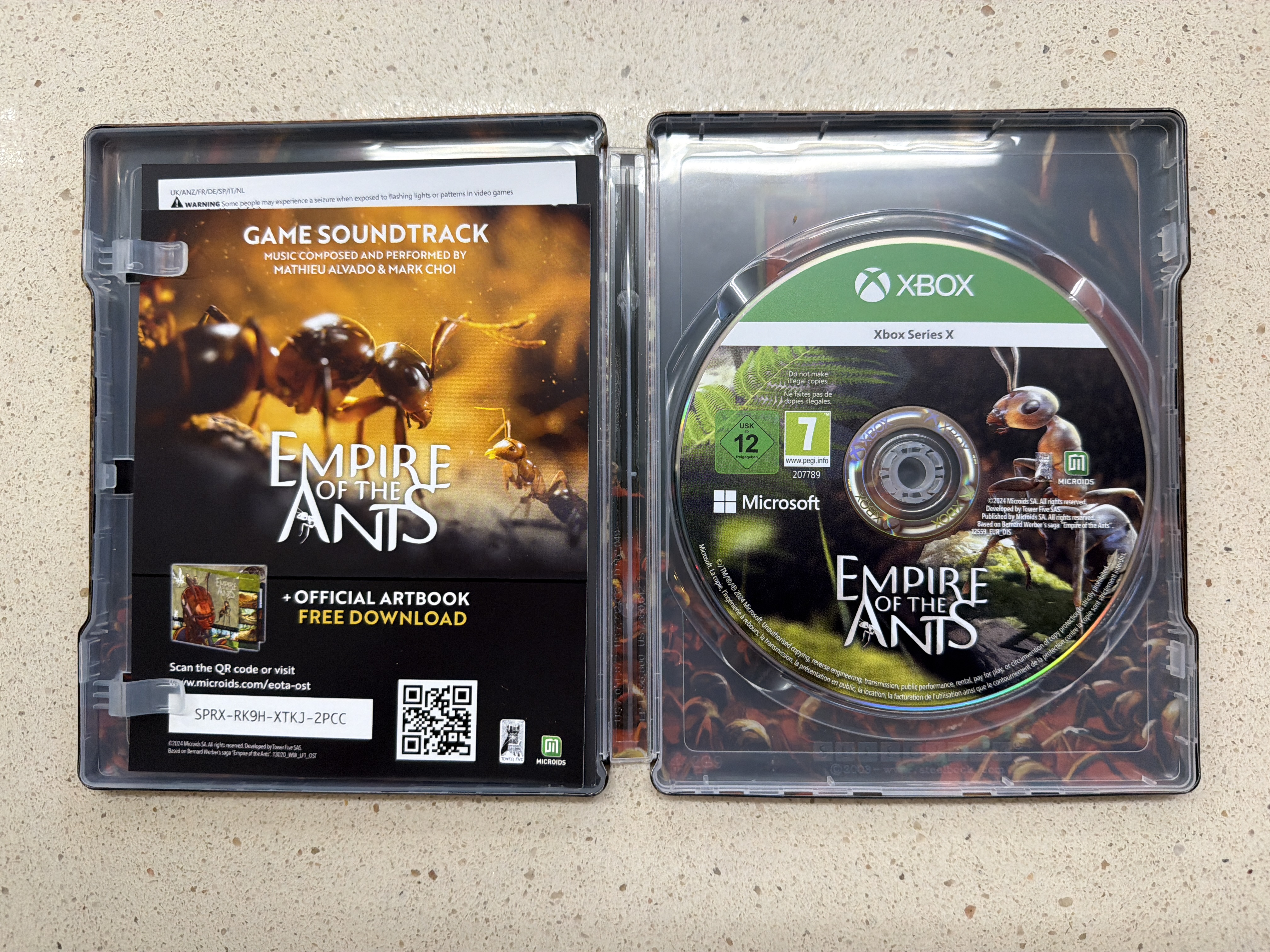 Empire of the Ants Édition Limitée Xbox Series X Steelbook — photo 2