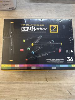 Coffret 36 marqueurs à alcool DB Marker Dalbe