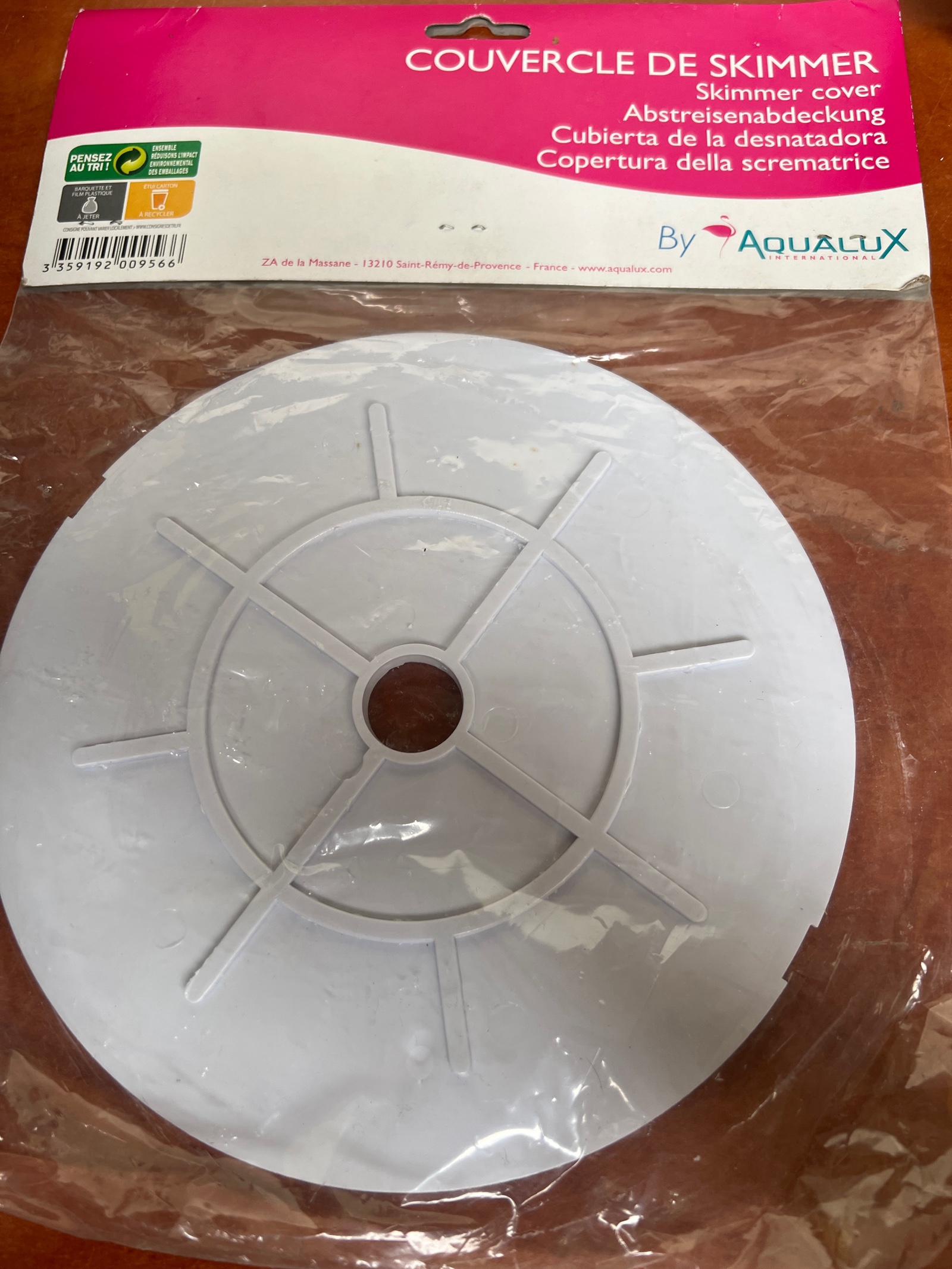 Aqualux Couvercle de skimmer