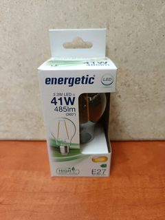 Ampoule LED Energetic E27 2.3W (41W) 485lm 2700K