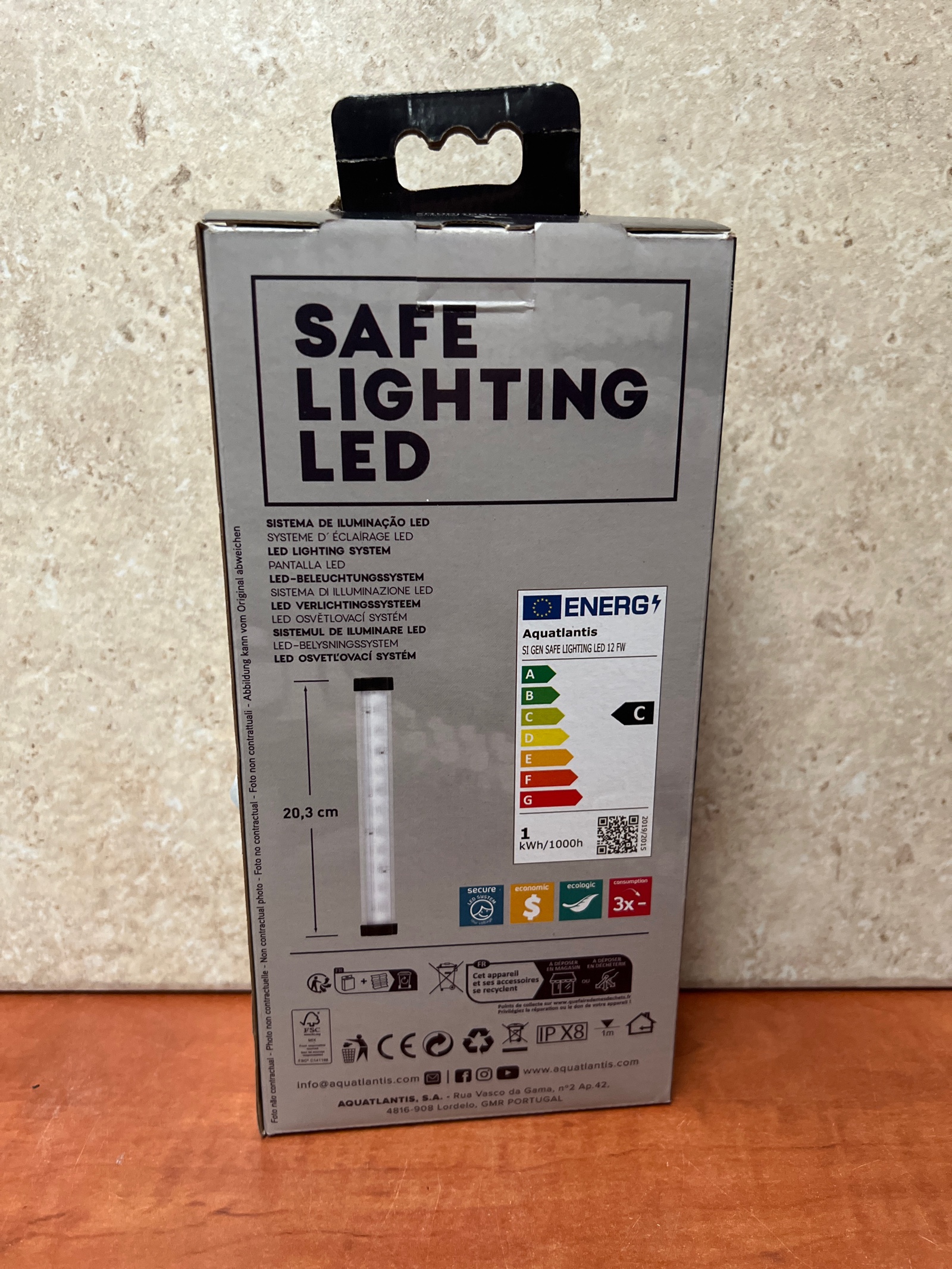 Aquatlantis Safe Lighting LED 1W 53 lm 6500K 20,3 cm — photo 2
