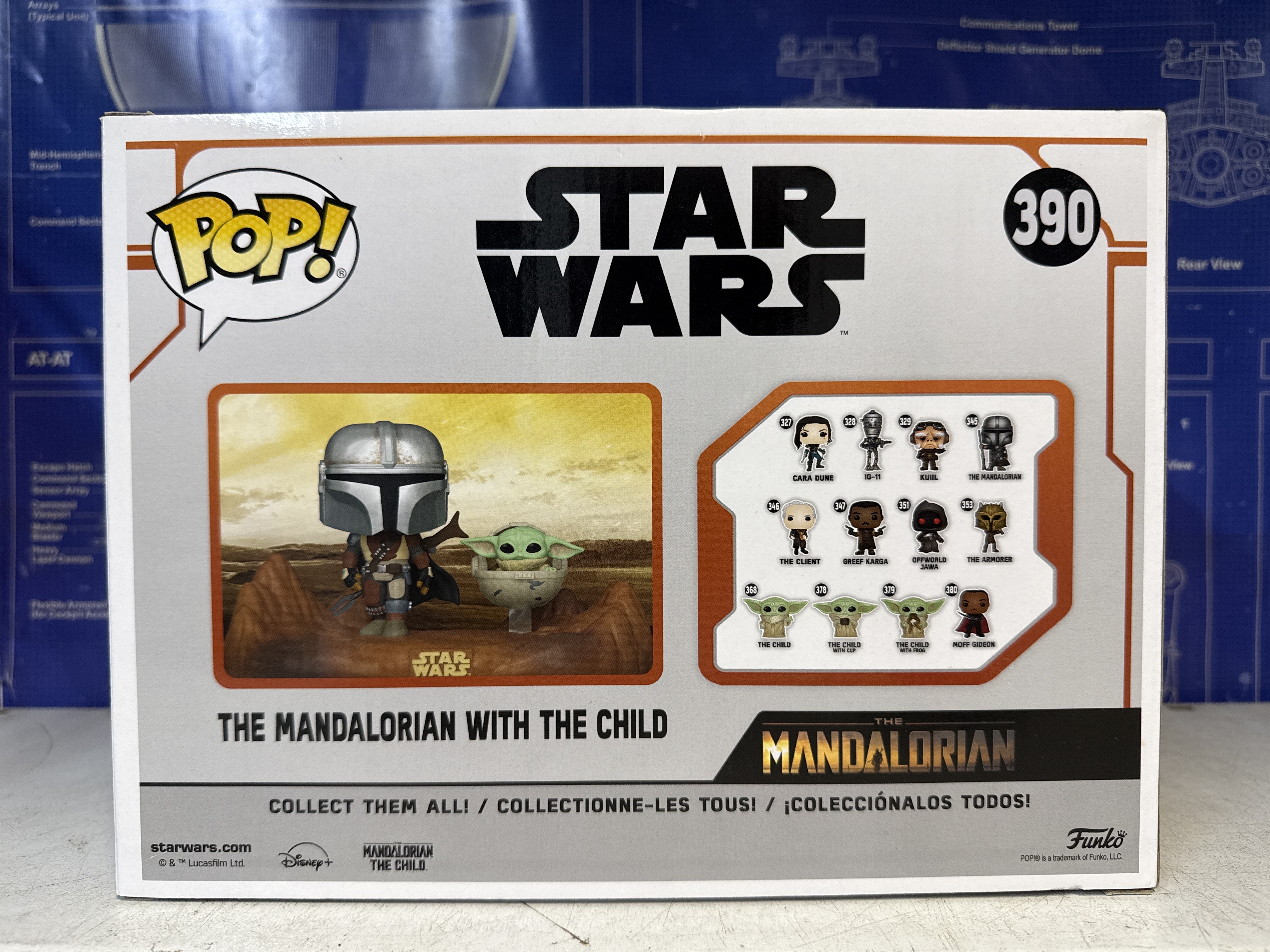 Funko Pop! Star Wars: The Mandalorian with The Child #390 - Television Moments — photo 2