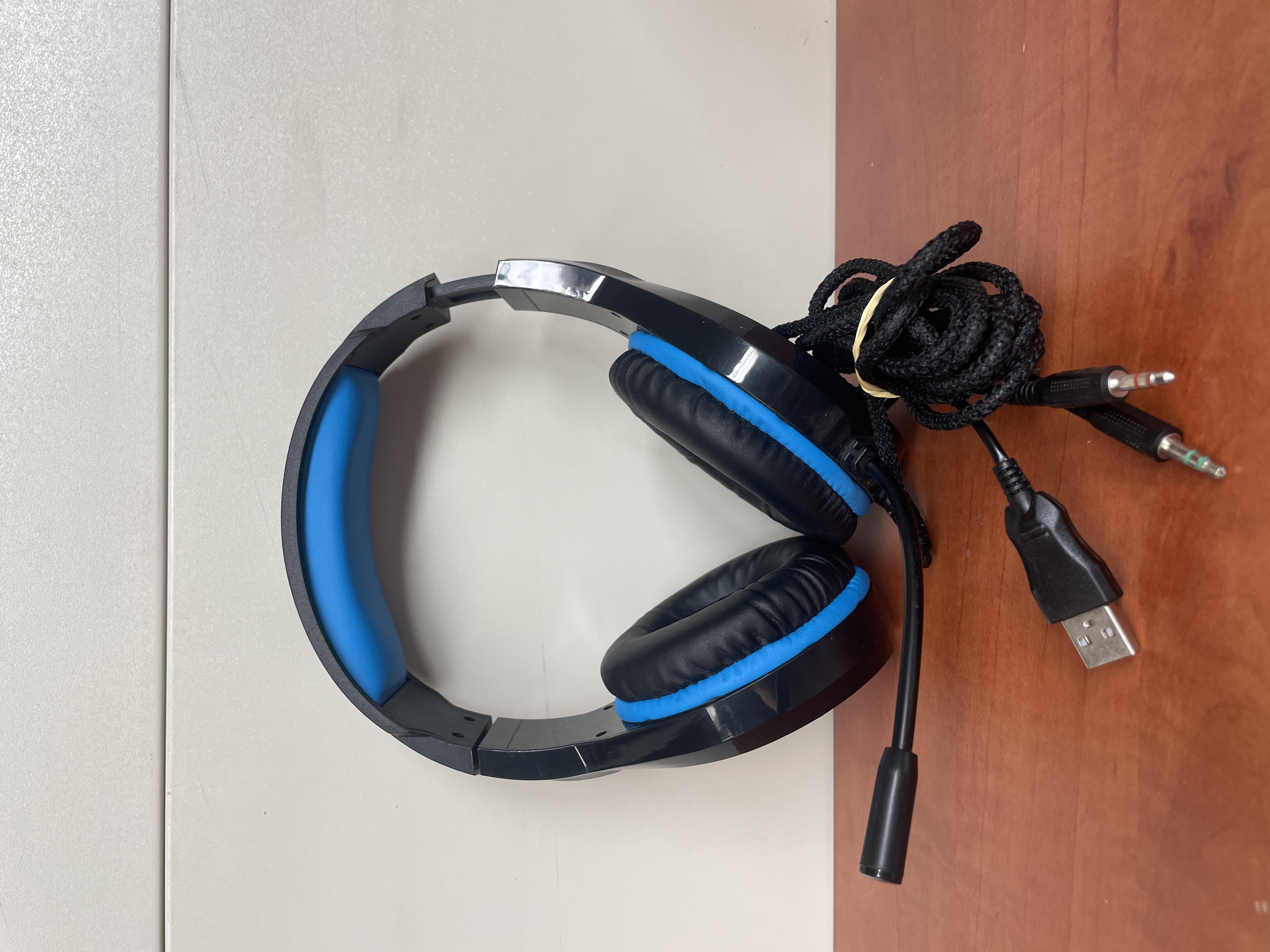 Casque gaming HP filaire avec micro