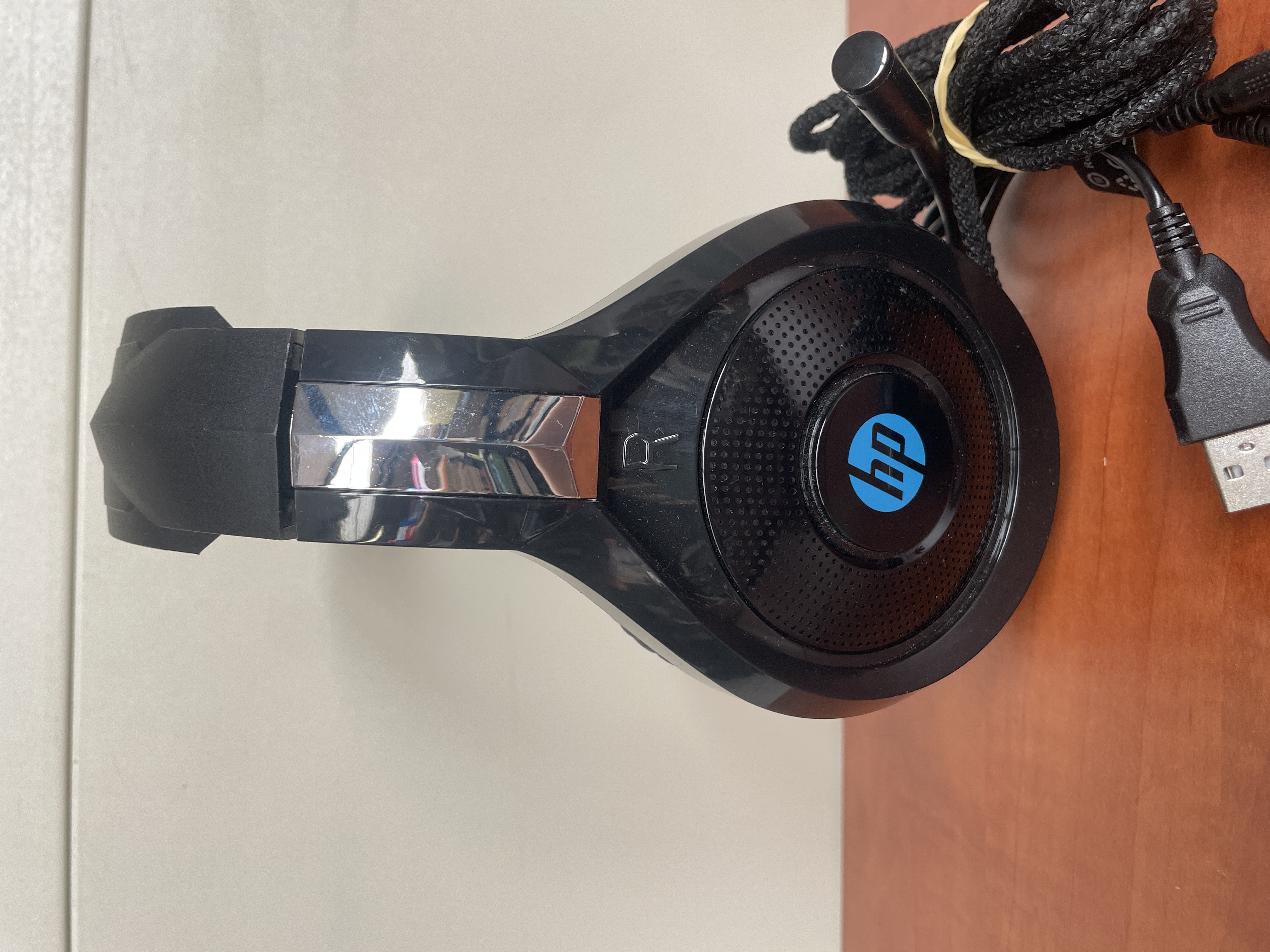 Casque gaming HP filaire avec micro — photo 2