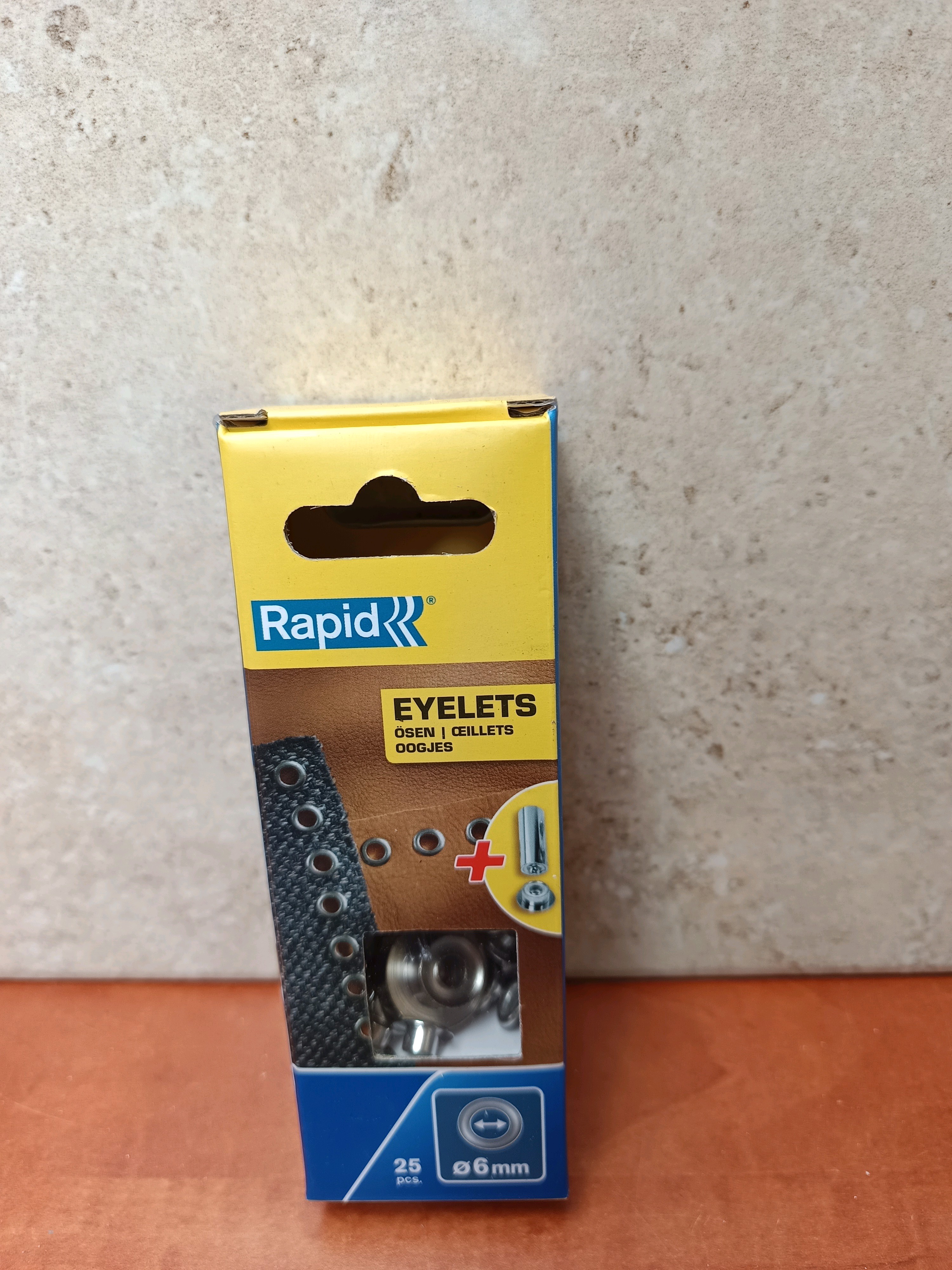 Rapid Oeillets Ø6 mm - 25 pièces