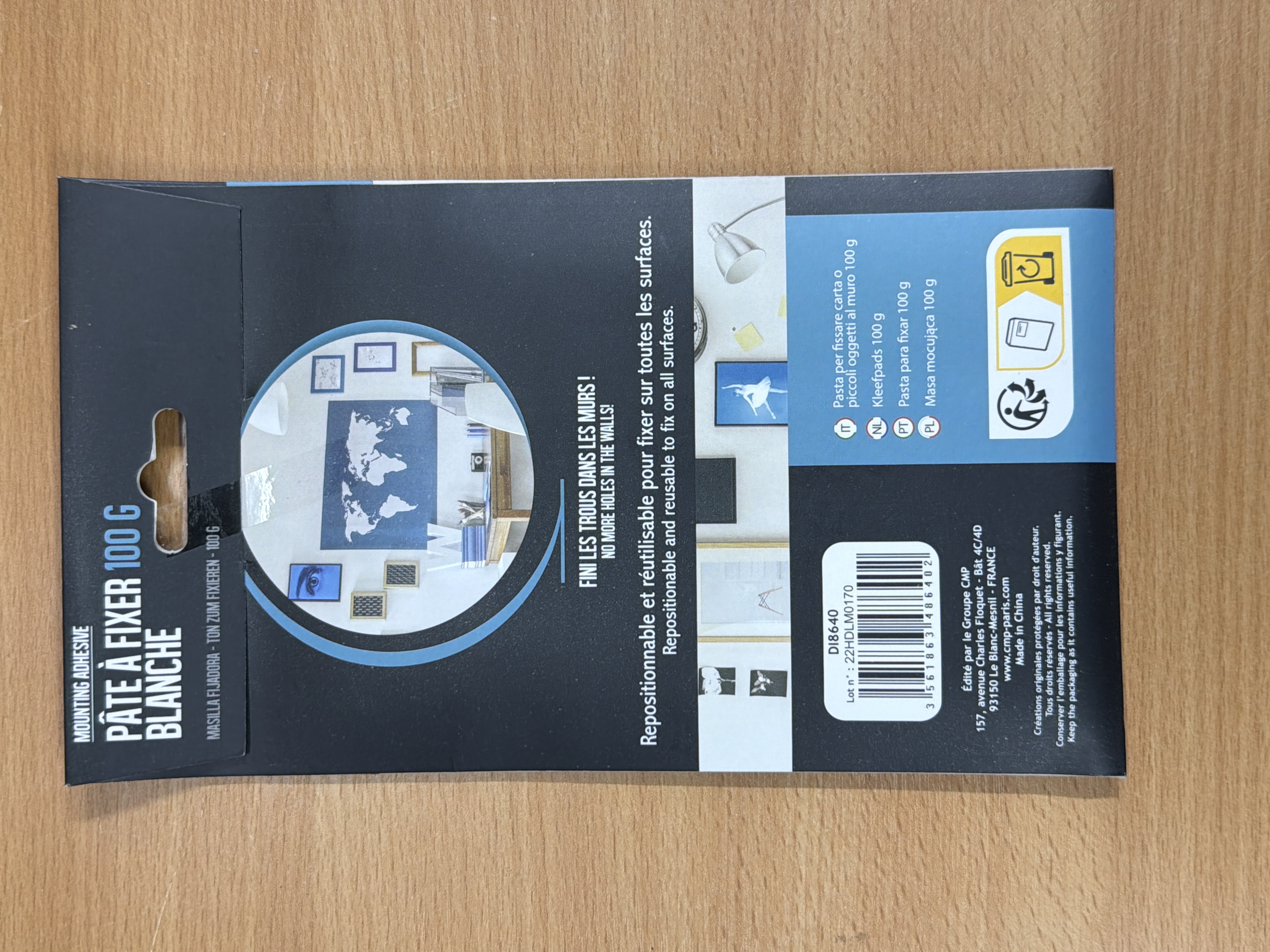 Je cherche une idée pâte à fixer blanche 100 g repositionnable — photo 2