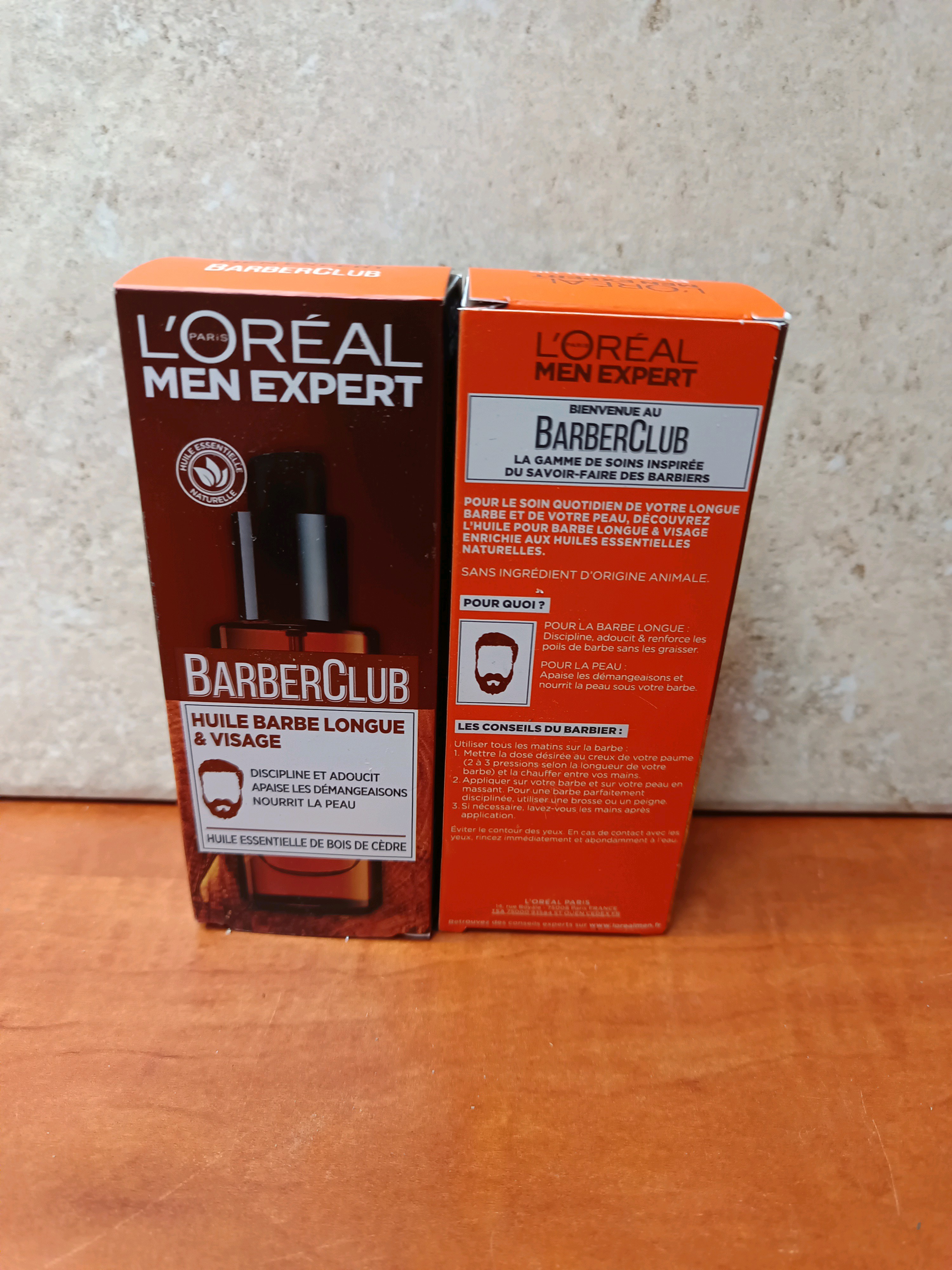 L'Oréal Men Expert BarberClub - Huile Barbe Longue & Visage
