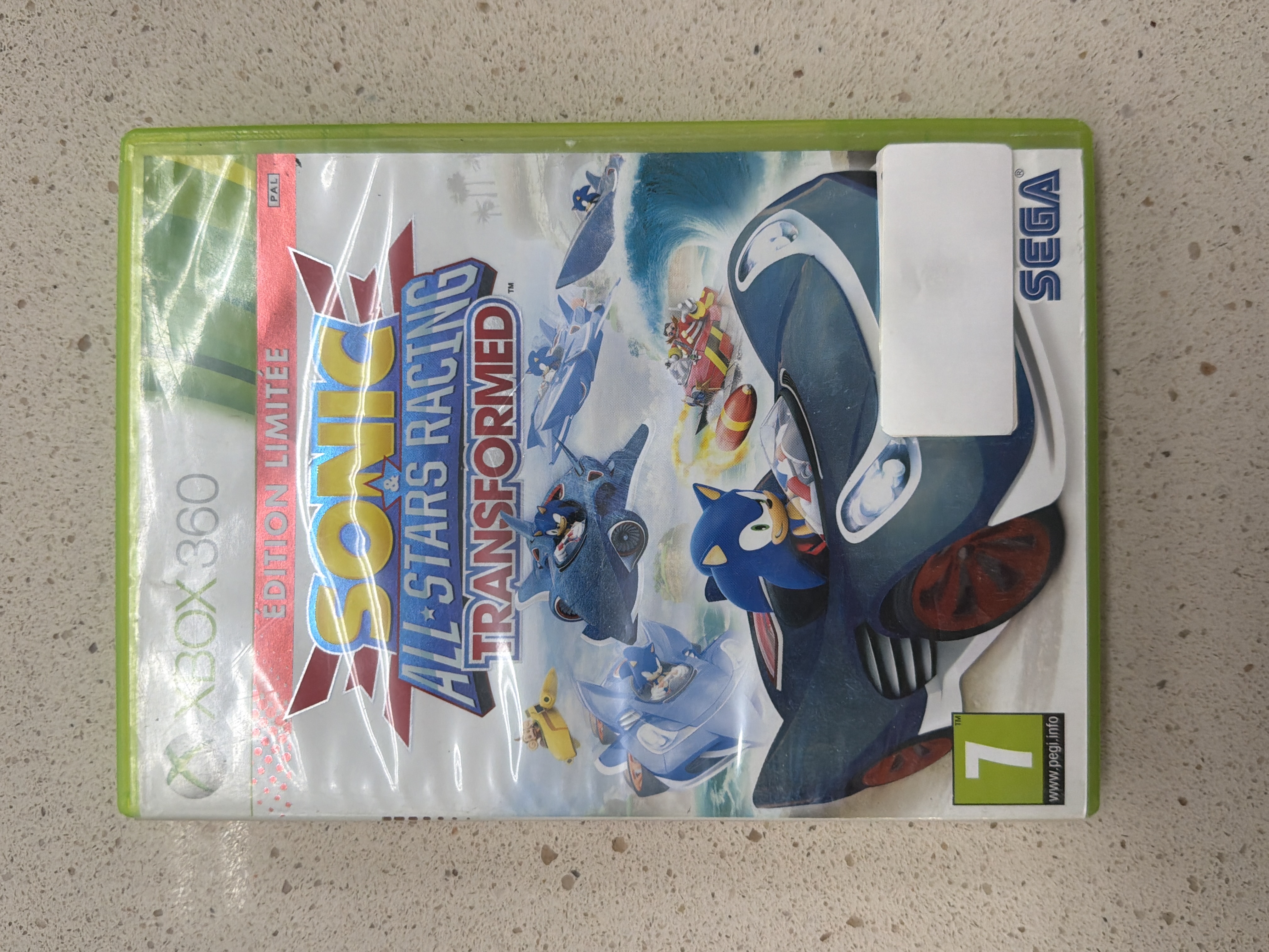 Sonic & All-Stars Racing Transformed Édition Limitée Xbox 360