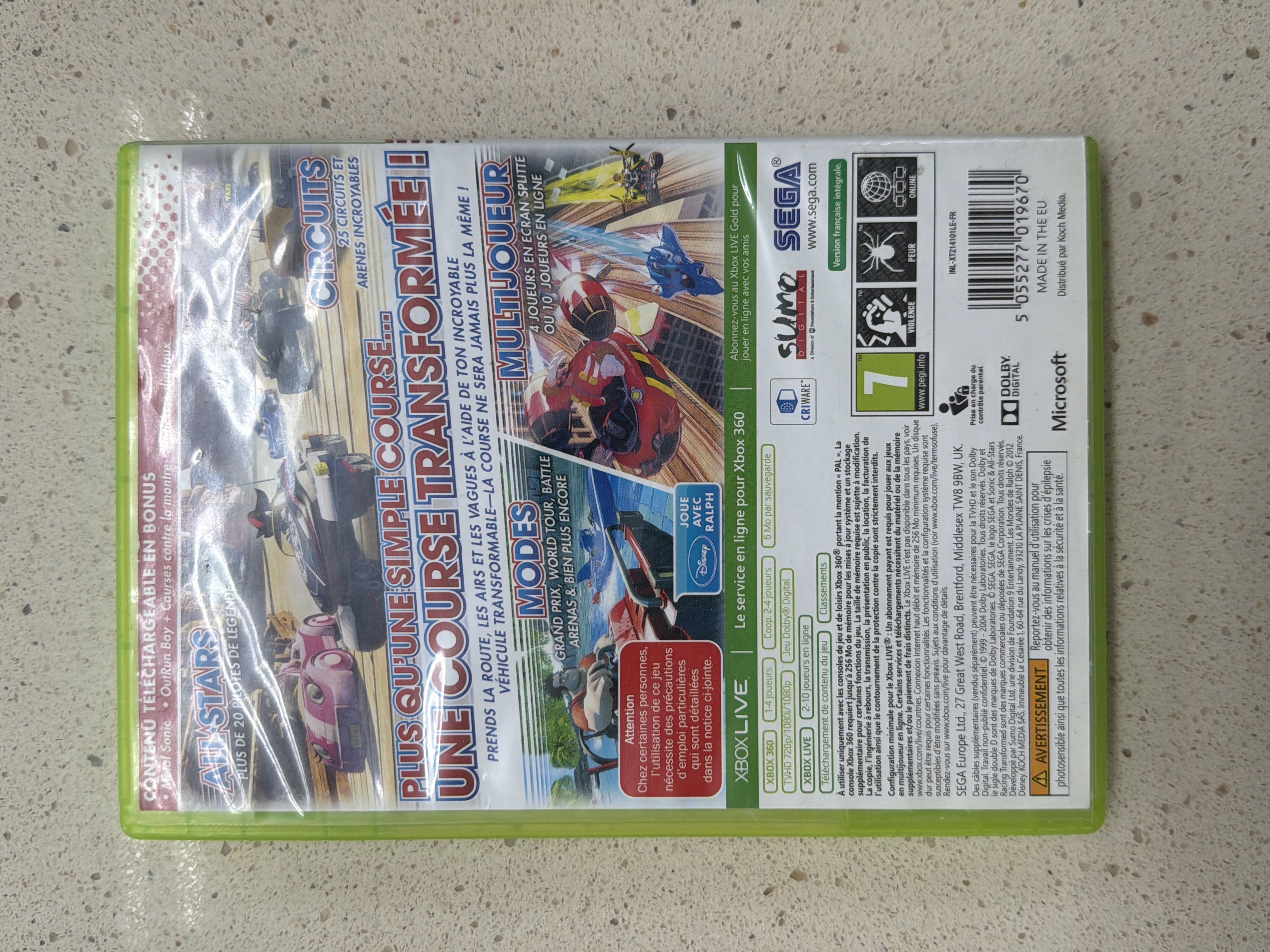 Sonic & All-Stars Racing Transformed Édition Limitée Xbox 360 — photo 2