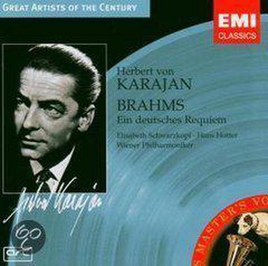 Brahms A German Requiem CD Herbert von Karajan