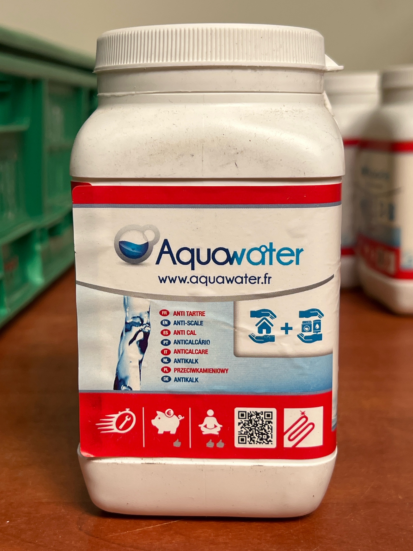 Aquawater anti-tartre pour lave-linge et lave-vaisselle