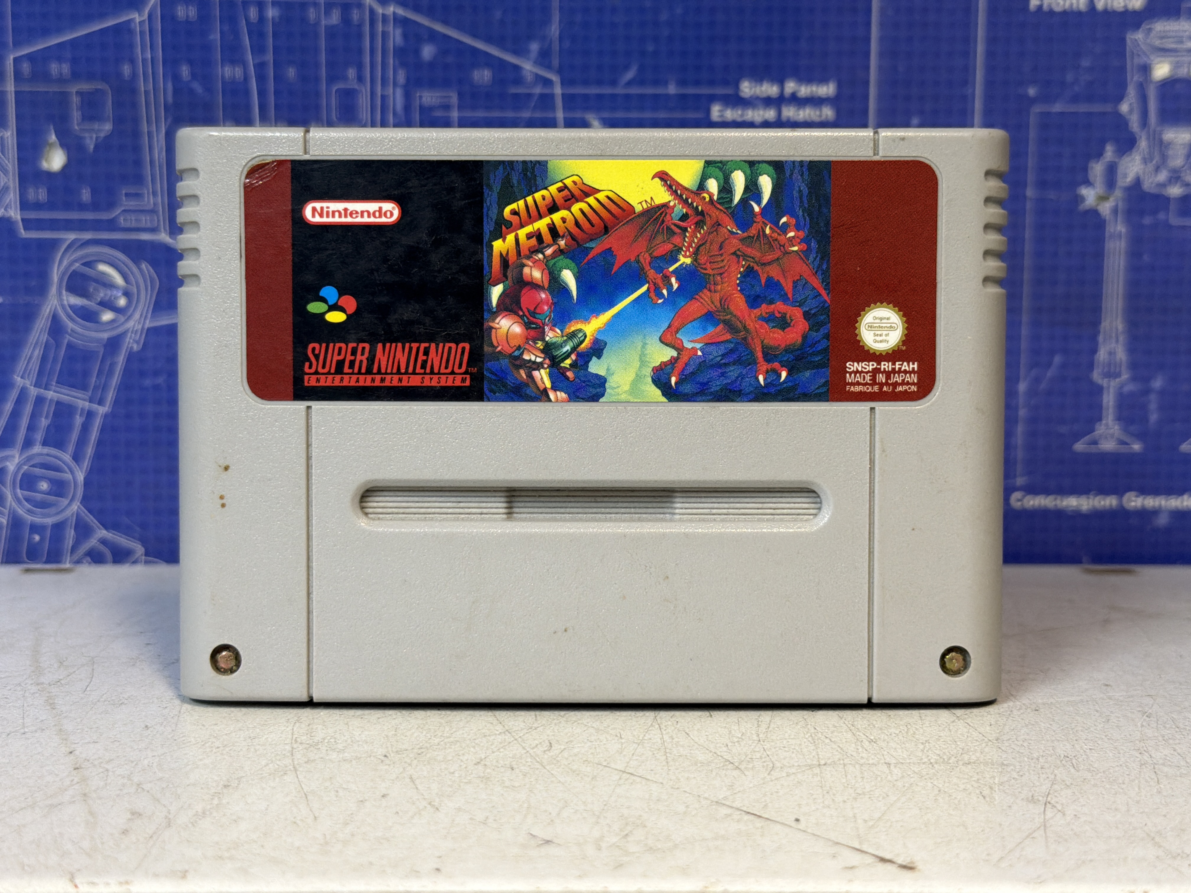 Super Metroid sur Super Nintendo