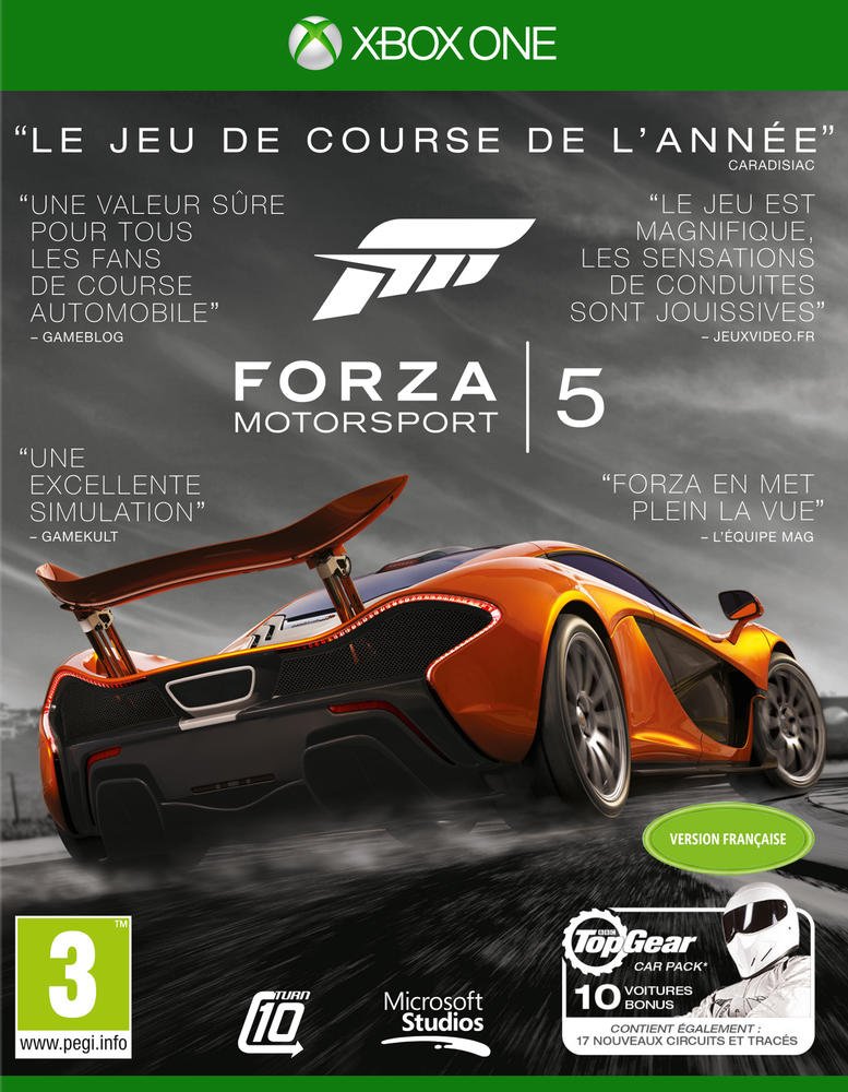 Forza Motorsport 5 Edition Jeu De L'année Xbox One