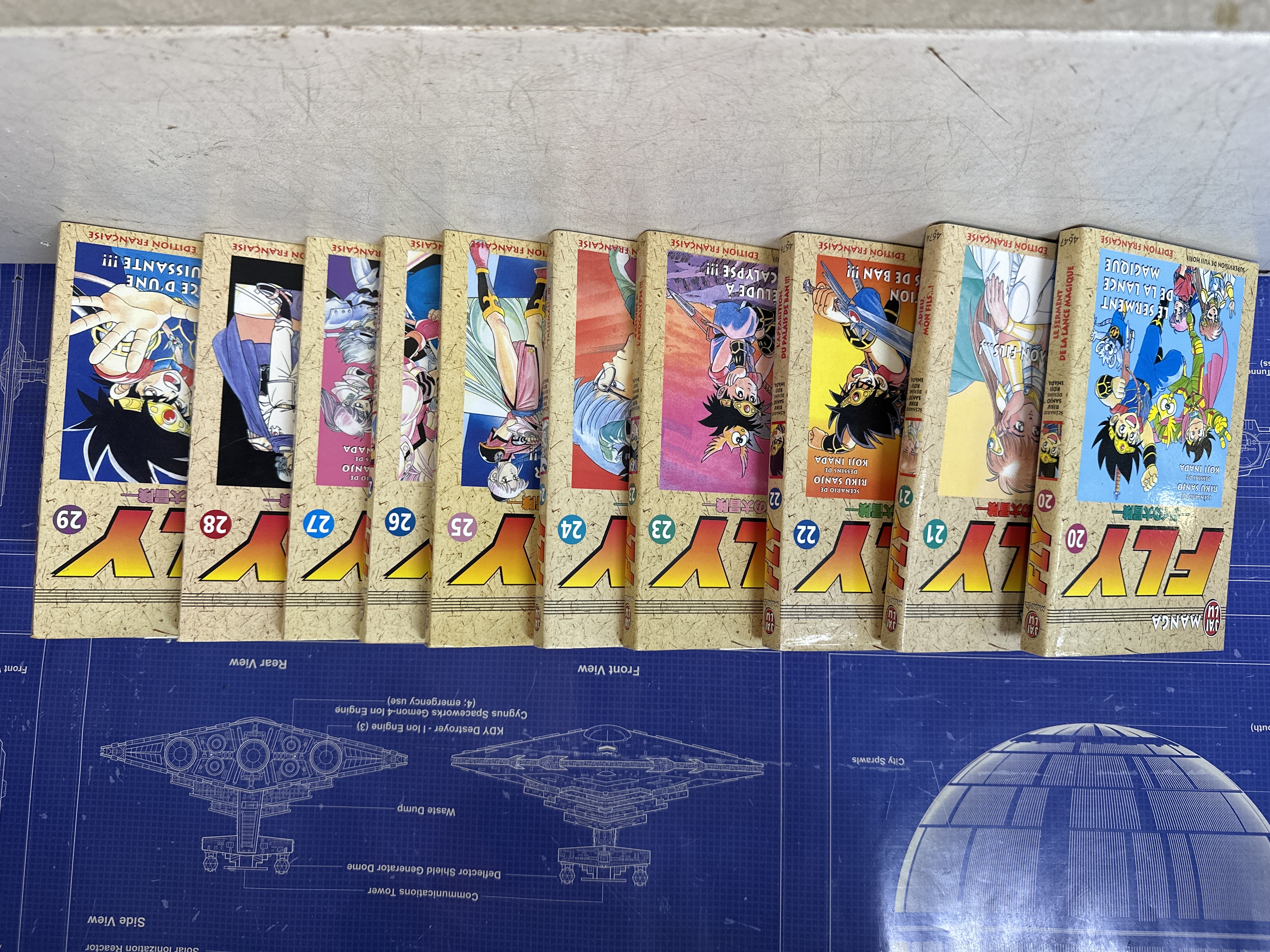 Lot mangas Fly J'ai Lu tomes 20 à 29