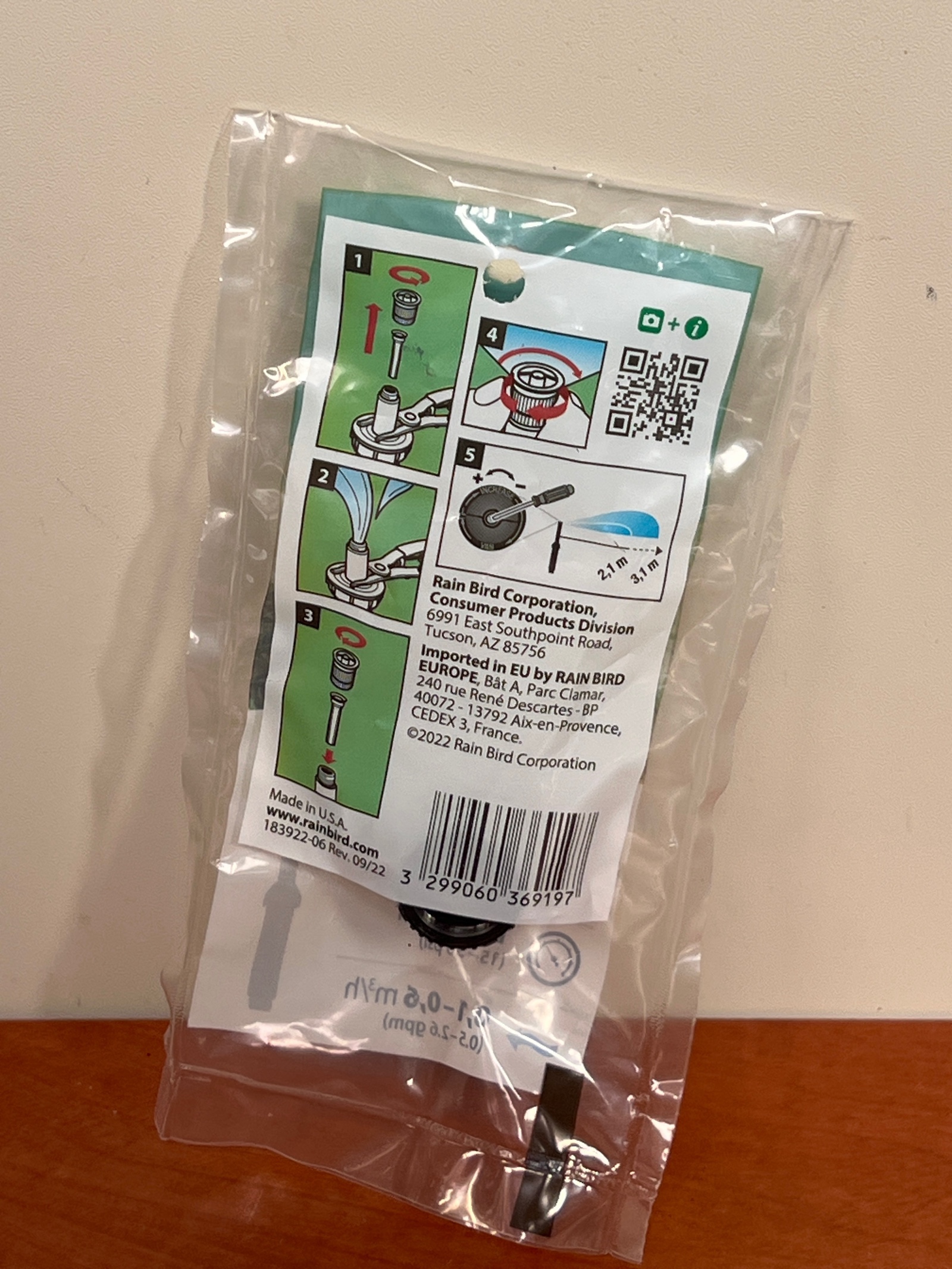 Rain Bird 10APG buse d’arrosage réglable 0–360° (2,1–3,1 m) — photo 2