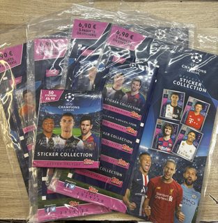 Topps UEFA Champions League Official Sticker Collection 2019/20 multipack