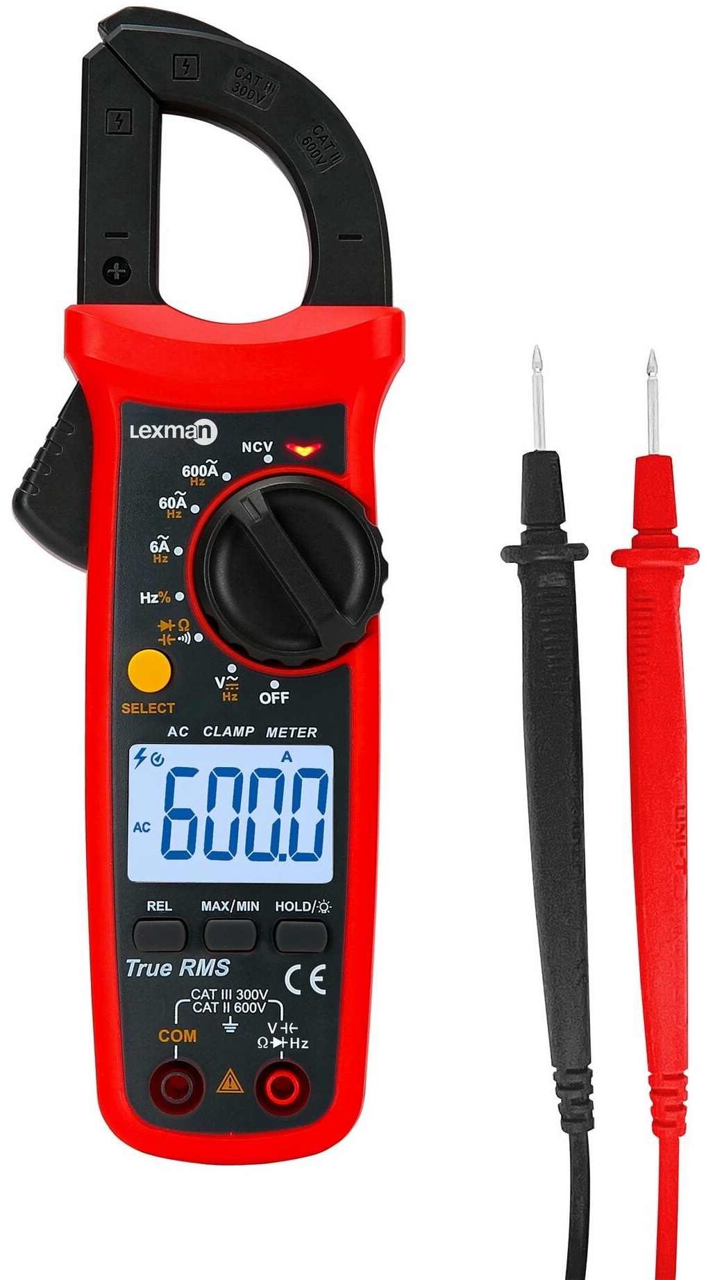 Pince ampèremétrique numérique Lexman LX-M-2100