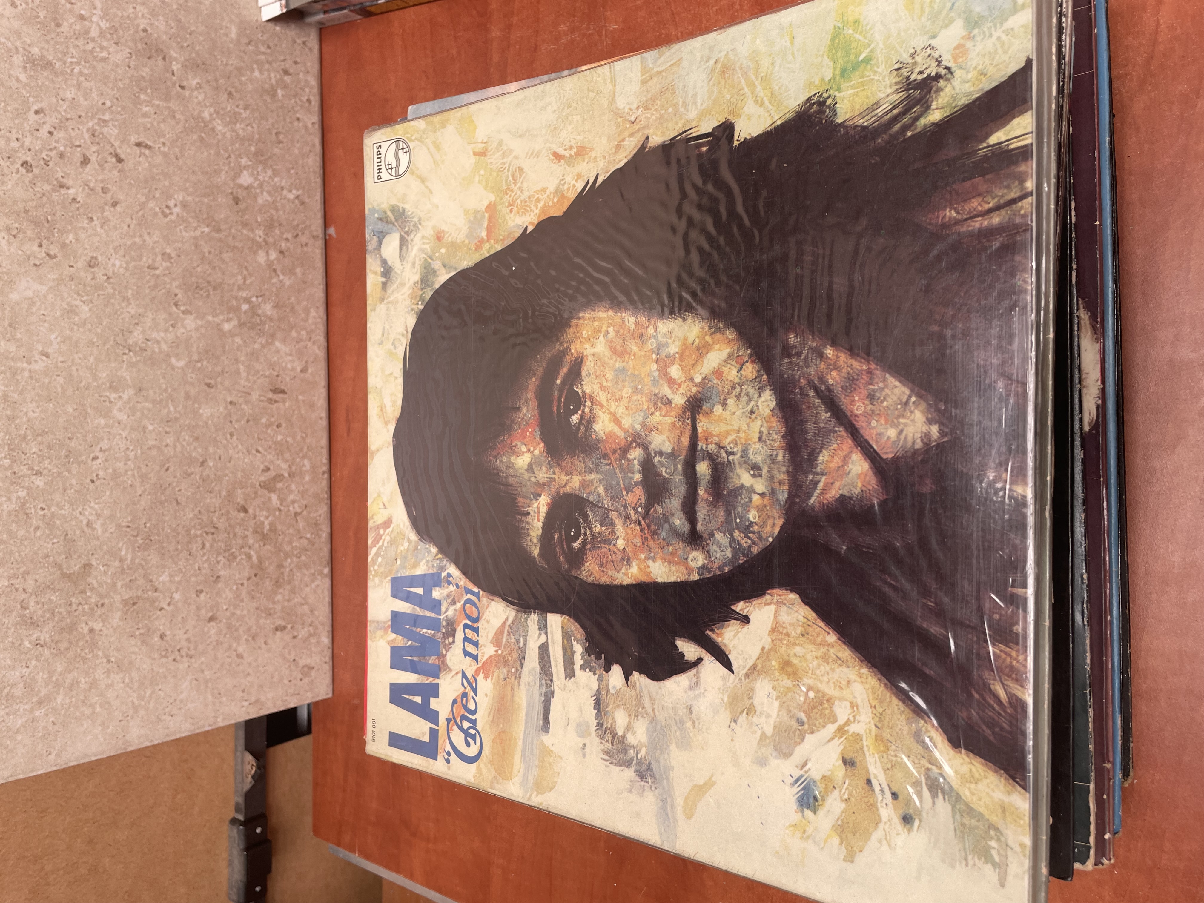 CHEZ MOI LP Serge Lama Format : Album vinyle