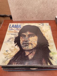 CHEZ MOI LP Serge Lama Format : Album vinyle