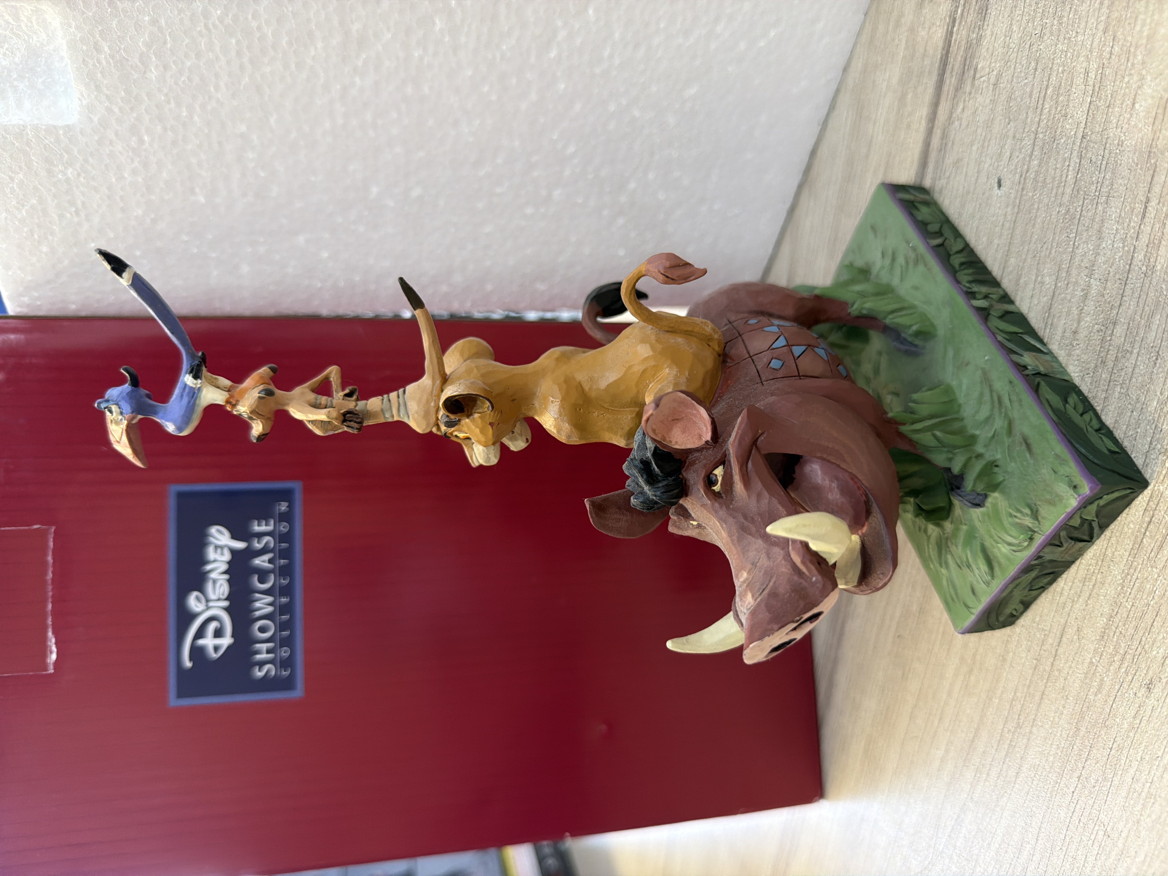 Figurine Le Roi Lion Jim Shore 6005962 Pumbaa Simba Timon — photo 2