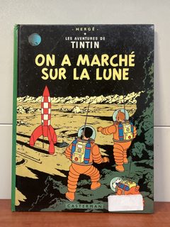 Les Aventures de Tintin - On a Marché sur la Lune (Hergé, Casterman)