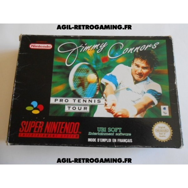 Jimmy Connors Tennis Snes Super Nintendo