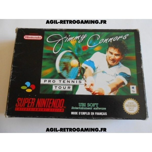 Jimmy Connors Tennis Snes Super Nintendo