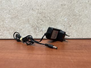Adaptateur secteur DC avec prise EU et connecteur jack