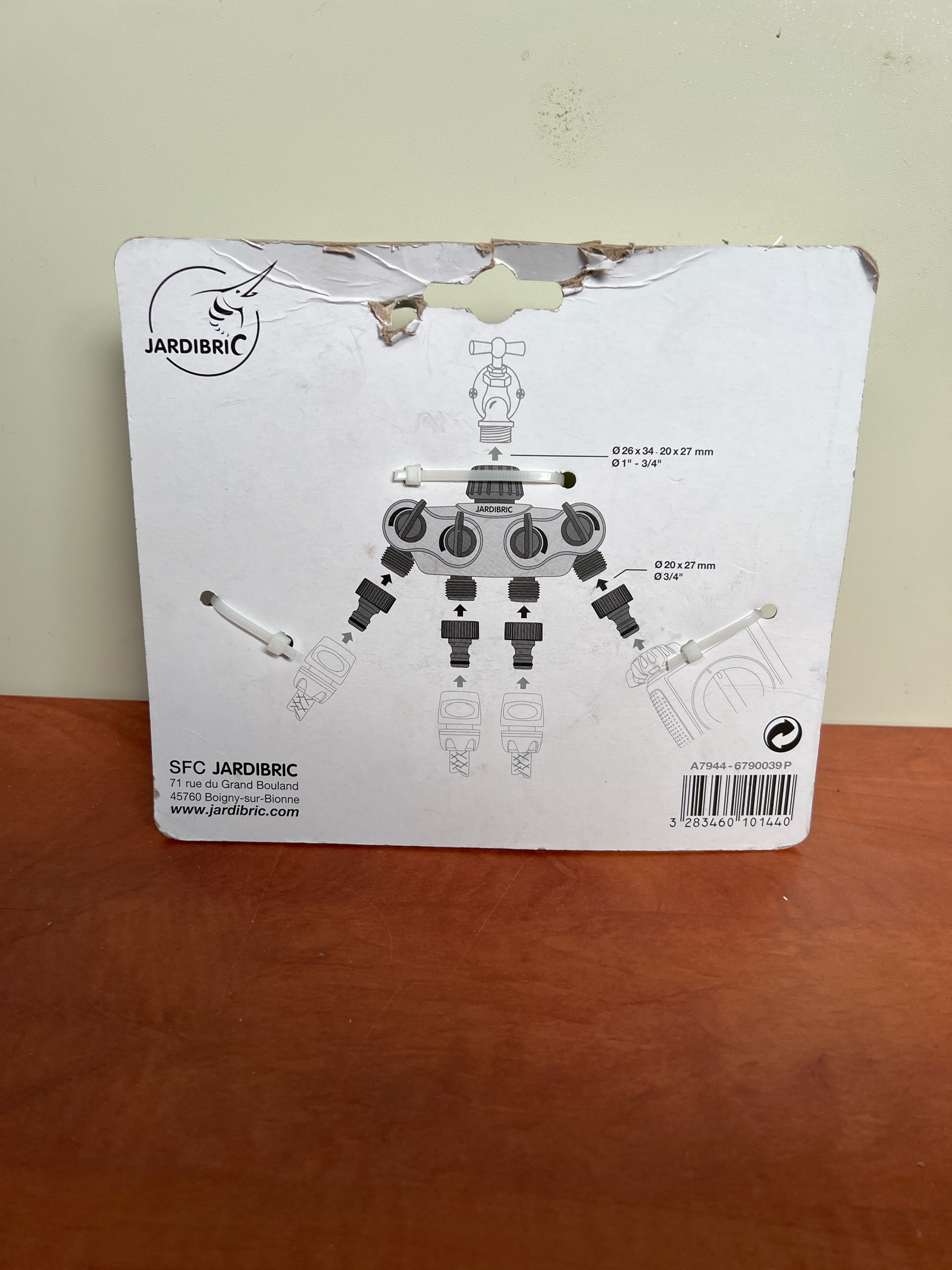 JARDIBRIC répartiteur 4 voies pour robinet d’arrosage — photo 2