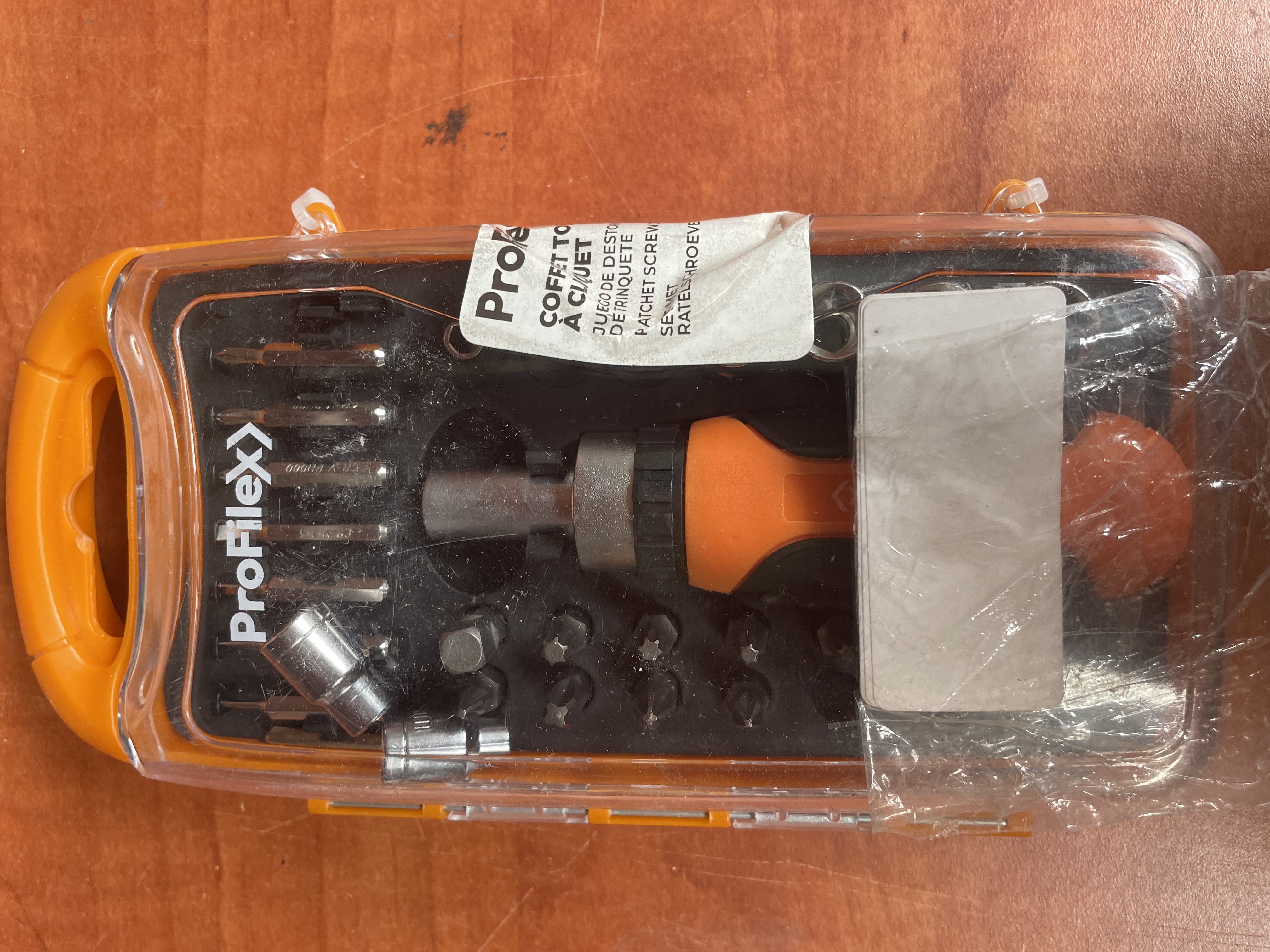 Coffret tournevis à cliquet Proflex X30 embouts et douilles