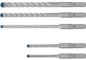 Coffret 5 forets Bosch Expert SDS plus-7X 5/6/6/8/10 mm