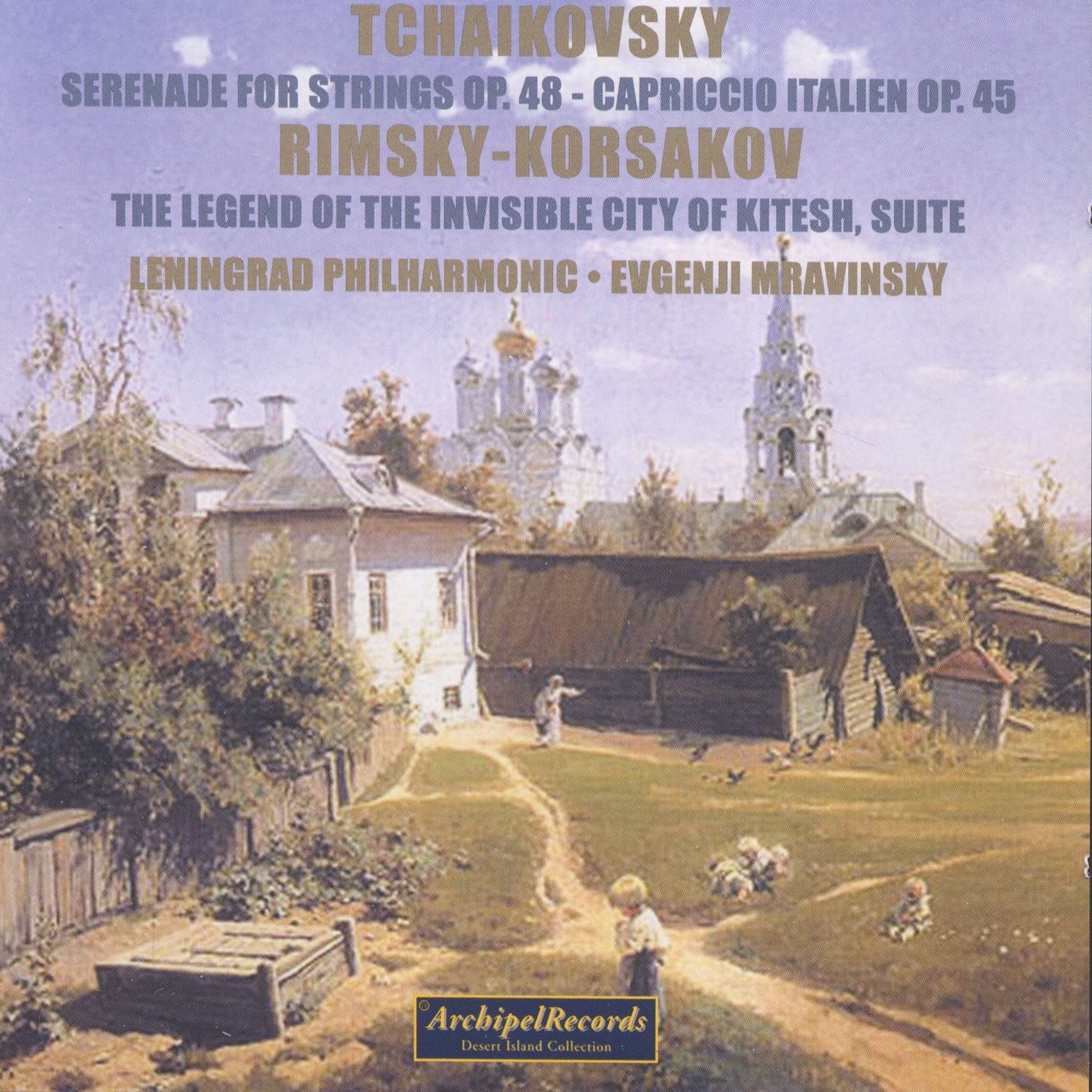 Tchaïkovski / Mravinsky - Sérénade pour cordes Op.48 CD