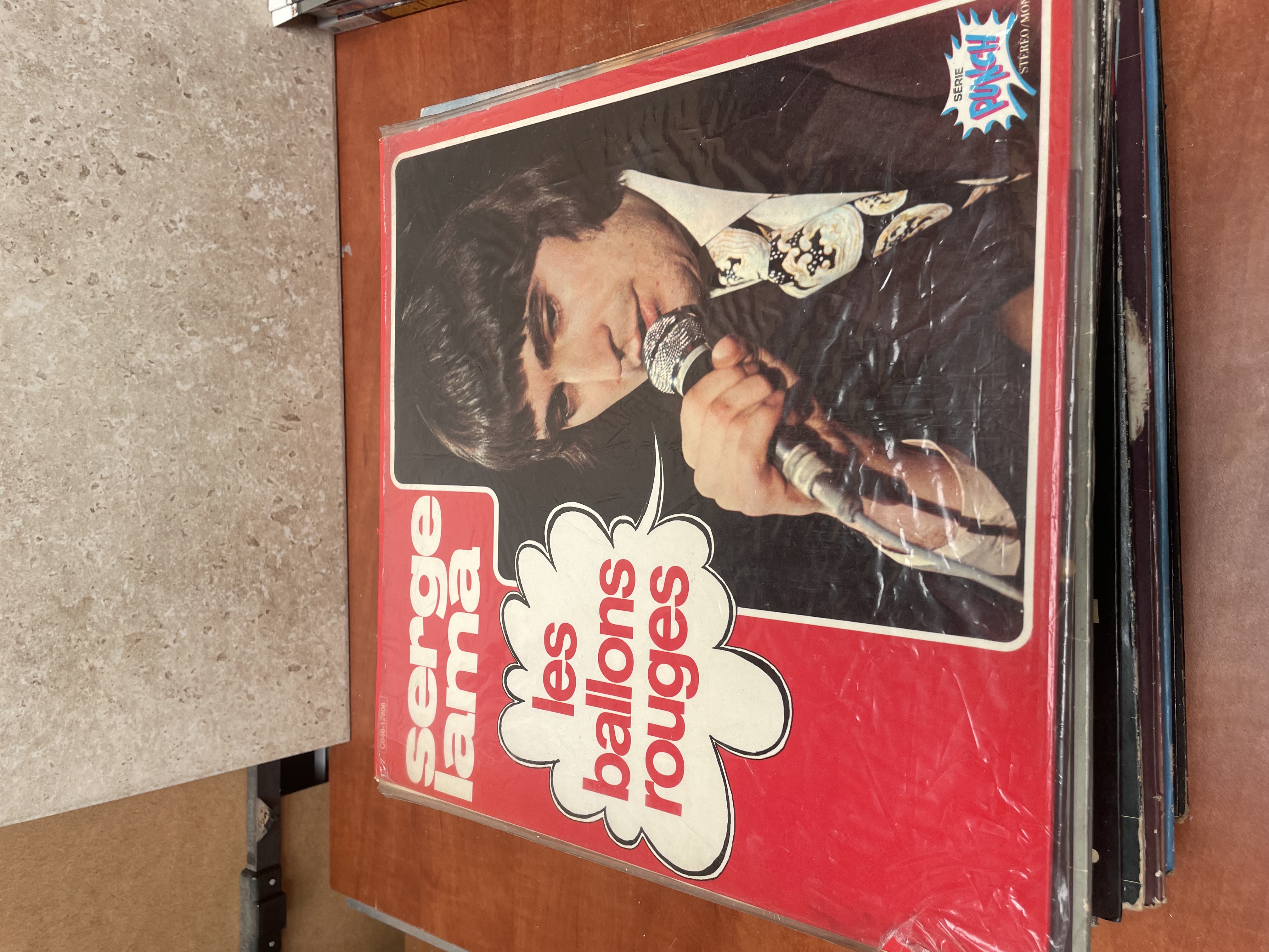 Vinyle Serge Lama Les Ballons Rouges